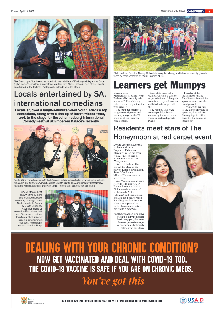 Germiston City News 14 April 2023 page 9