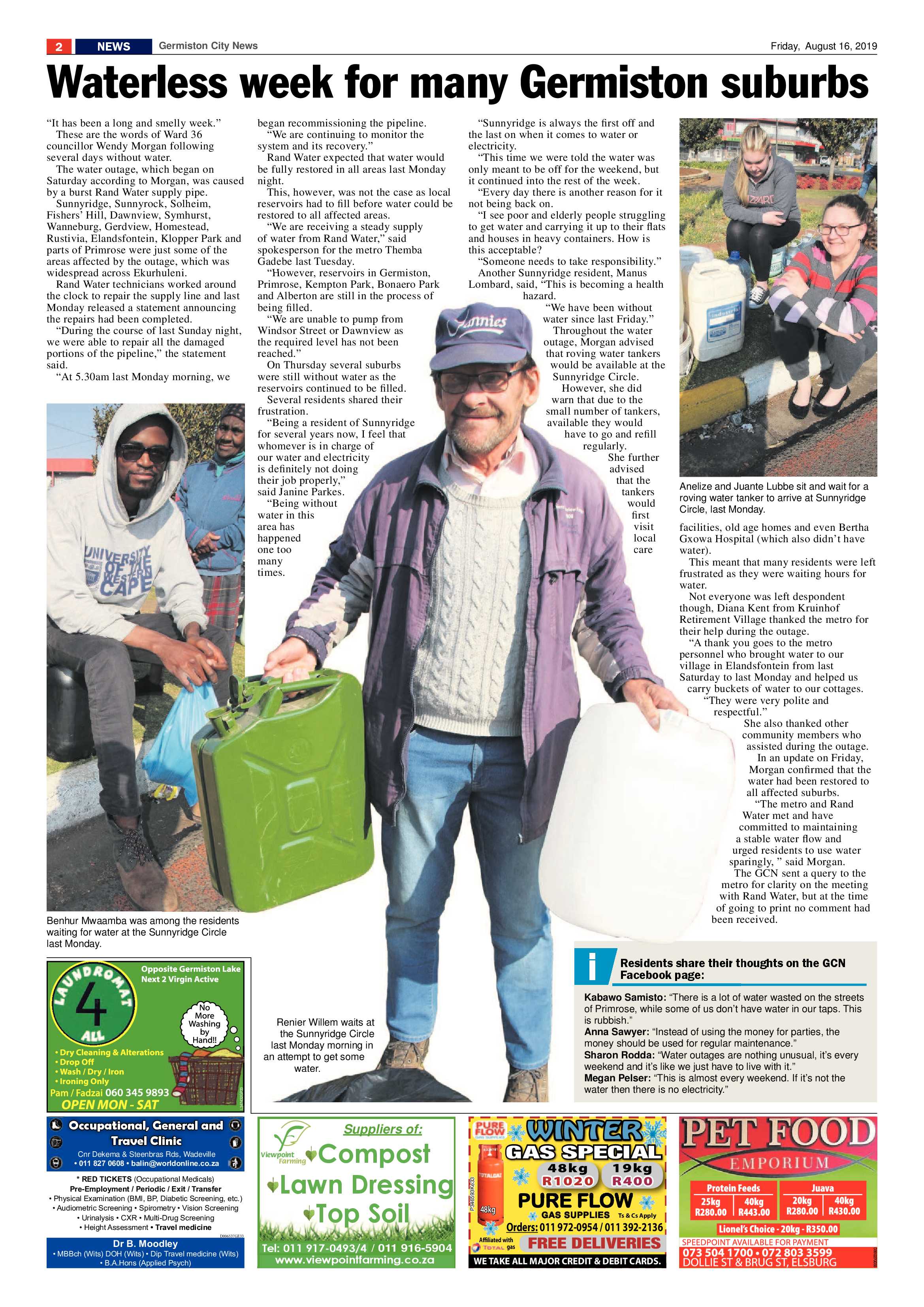 Germiston City News 14 August 2019 page 2