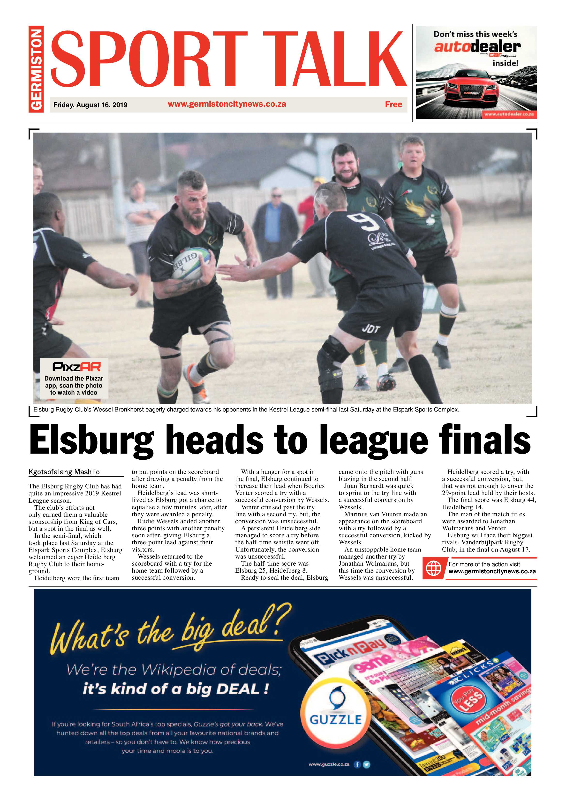Germiston City News 14 August 2019 page 20