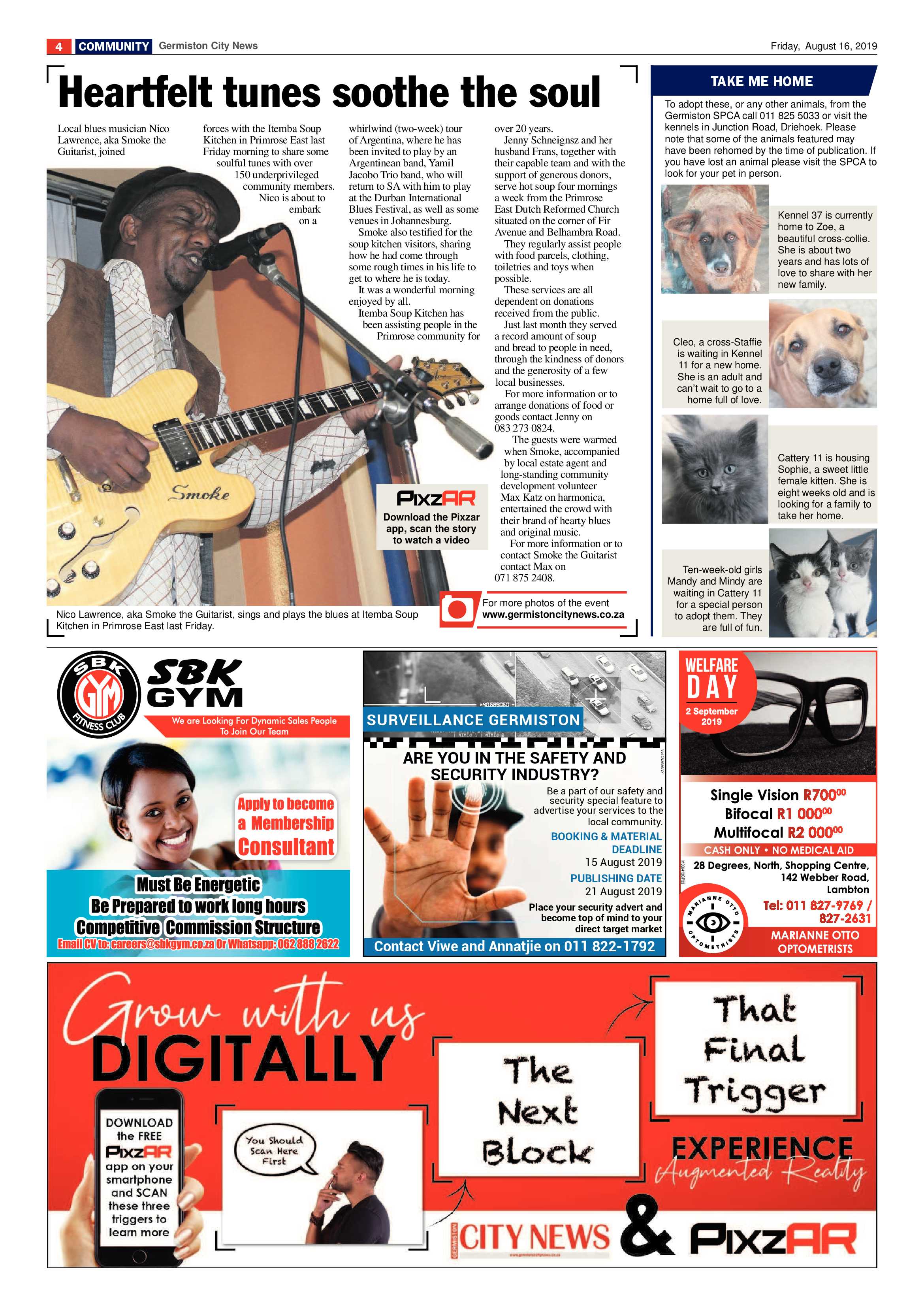 Germiston City News 14 August 2019 page 4
