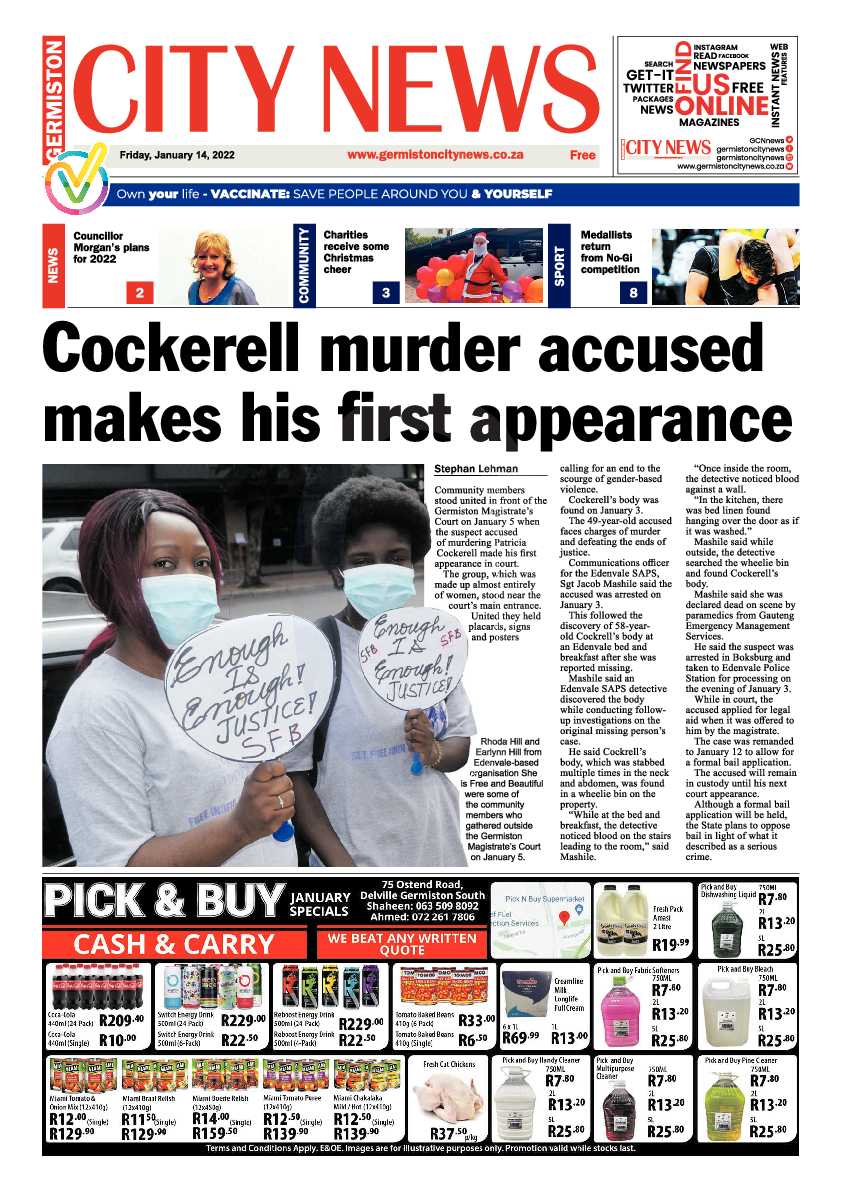 Germiston City News 14 January 2022 page 3