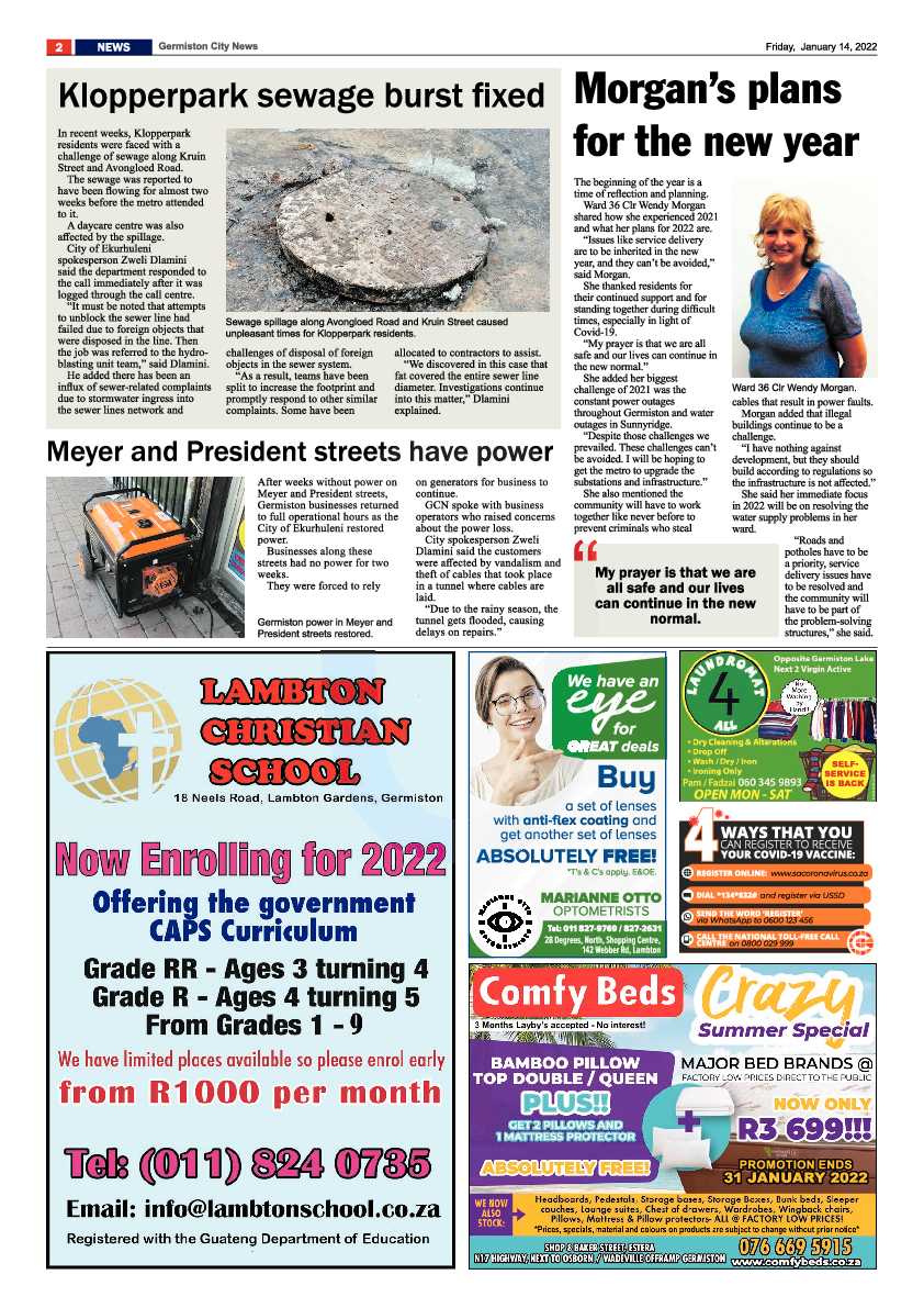 Germiston City News 14 January 2022 page 4