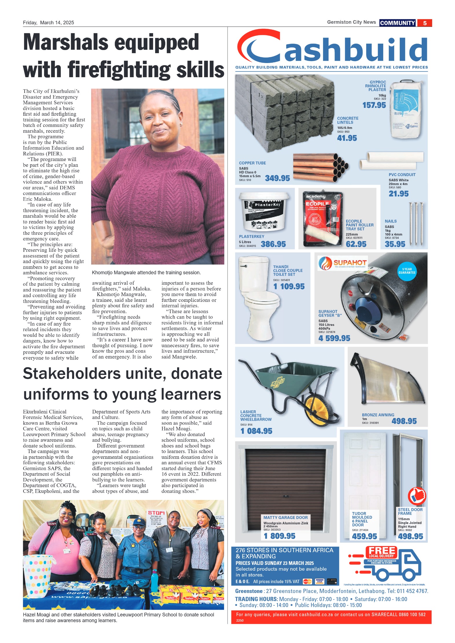 Germiston City News 14 March 2025 page 5