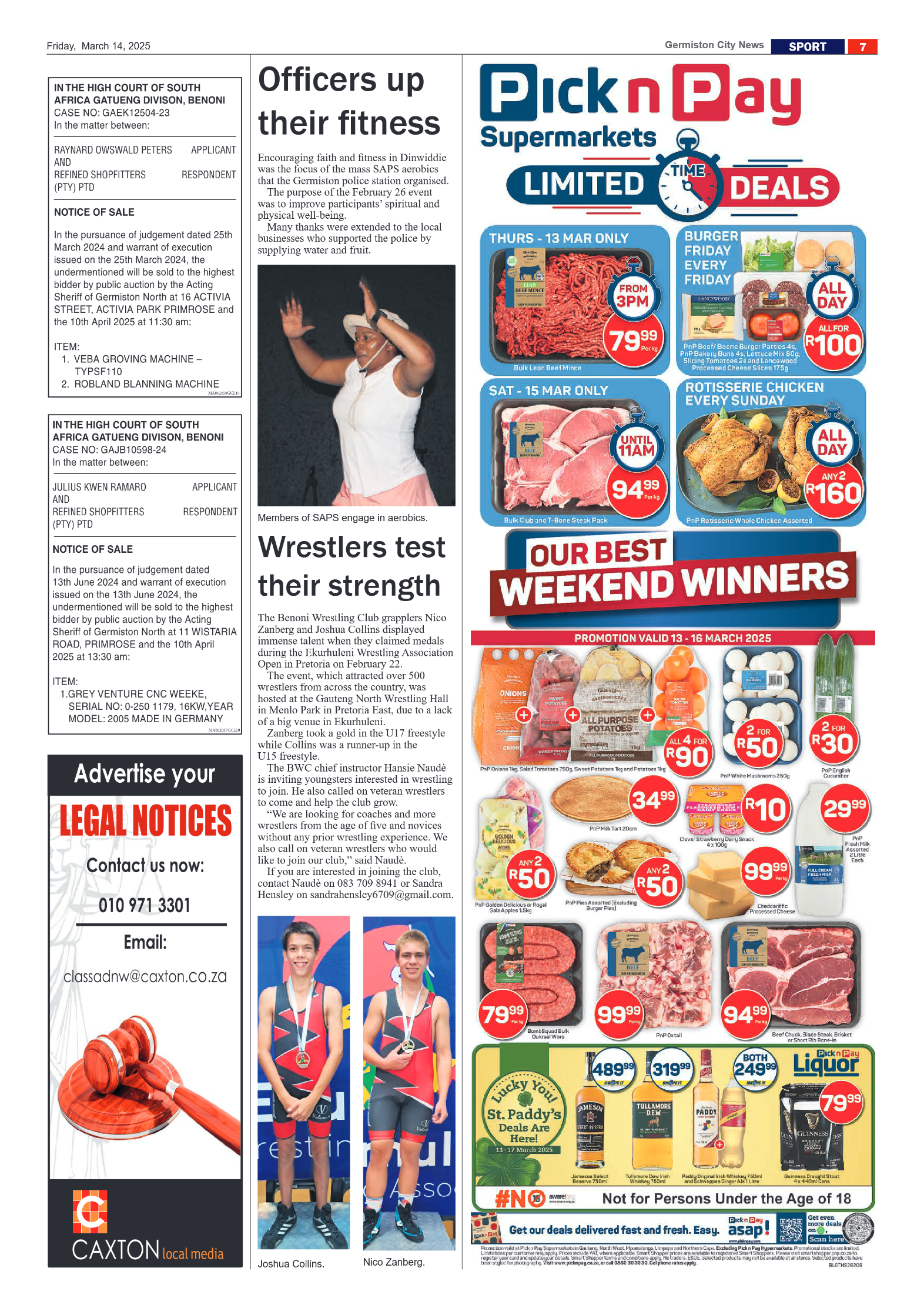 Germiston City News 14 March 2025 page 7