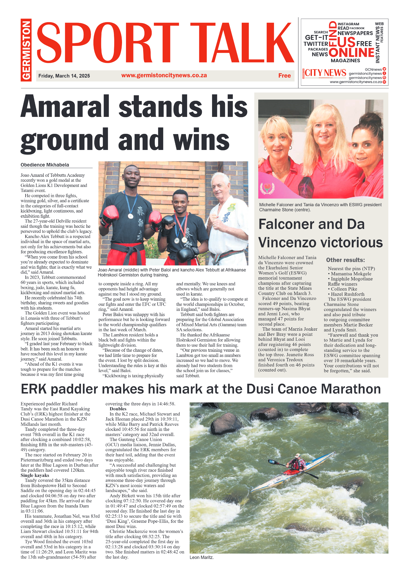 Germiston City News 14 March 2025 page 8