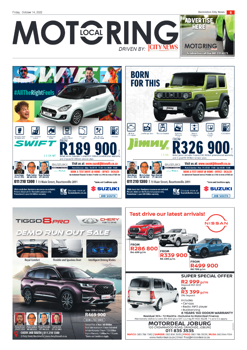 Germiston City News 14 October 2022 page 5