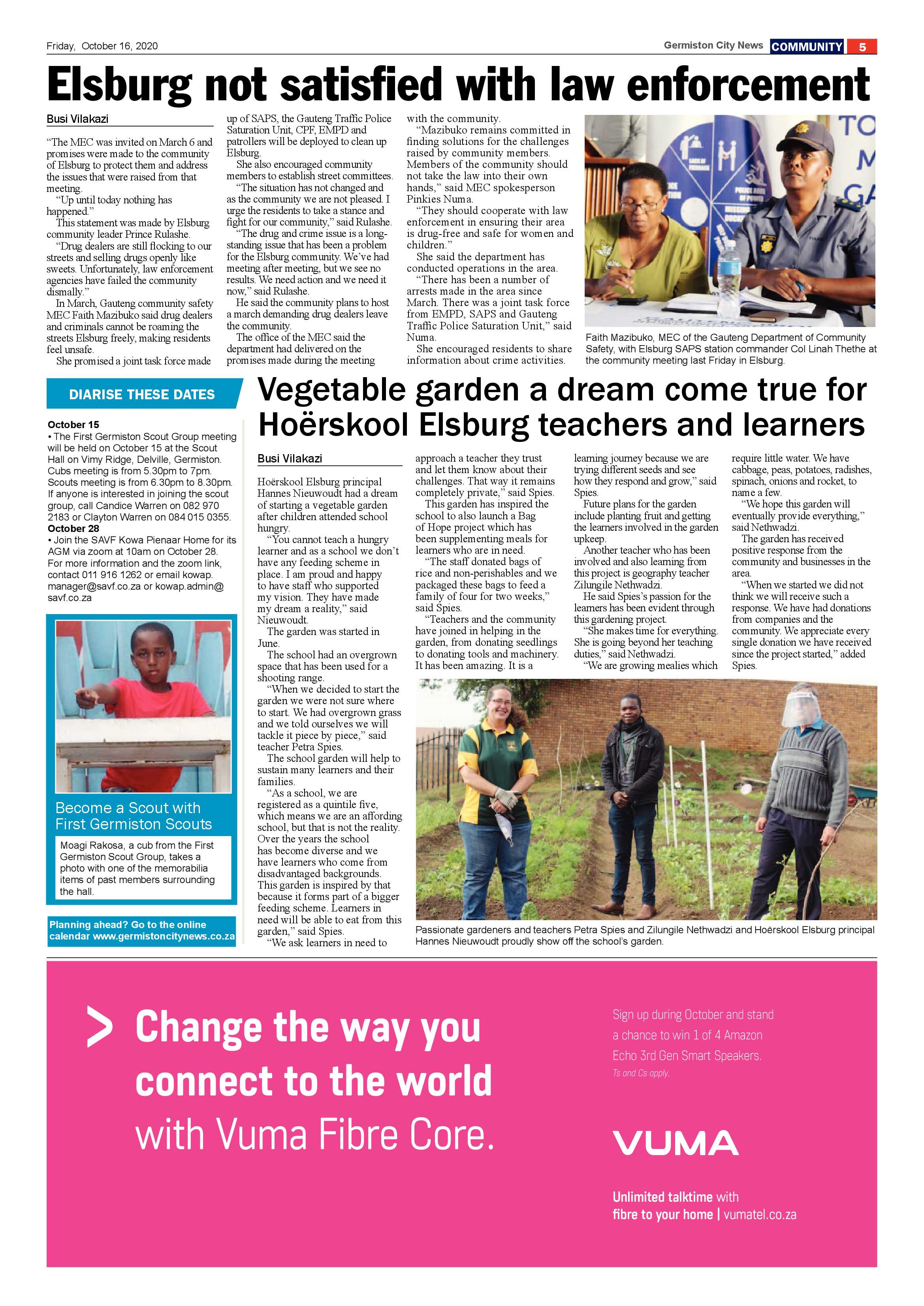 Germiston City News 14 October  2020 page 5