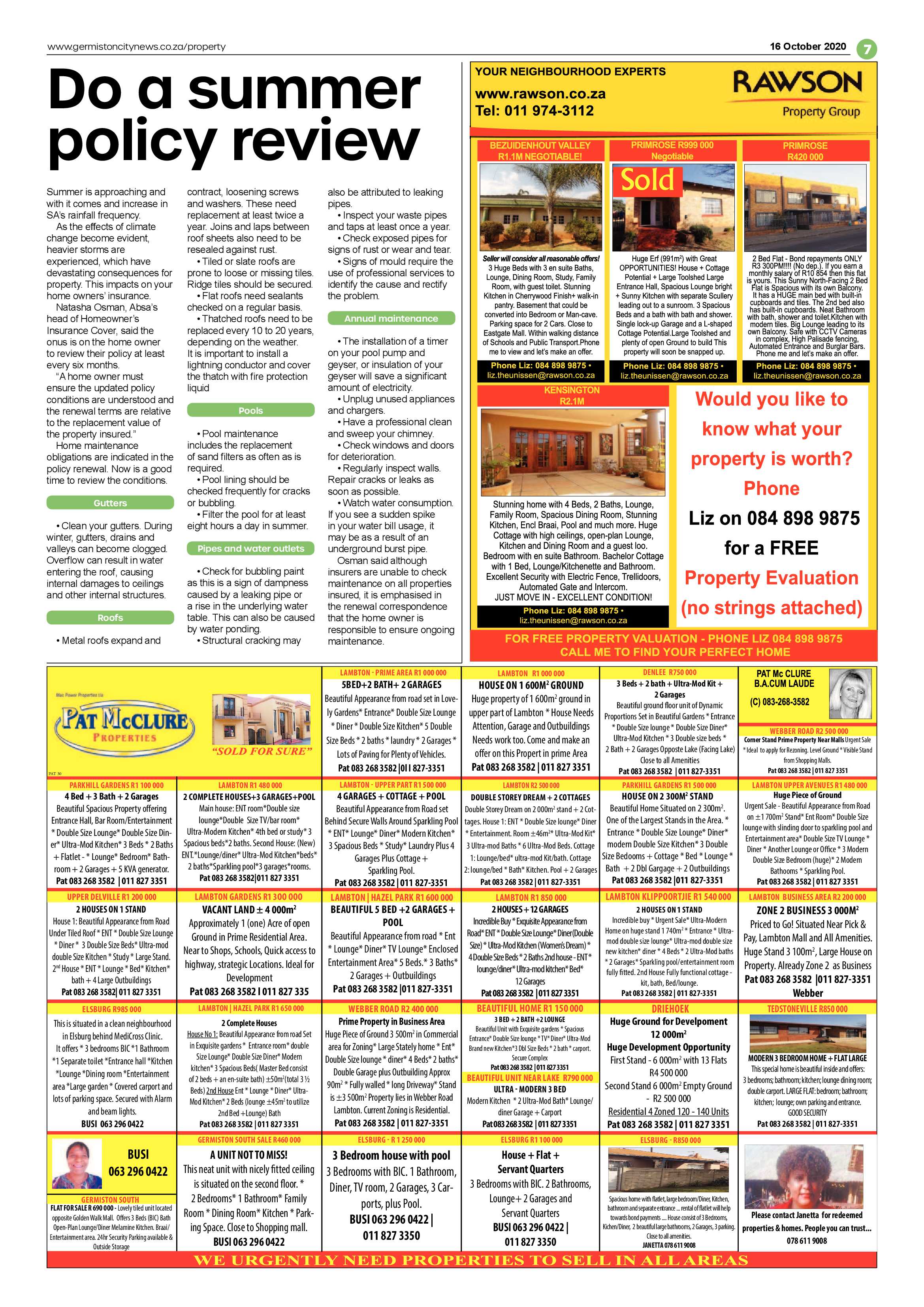 Germiston City News 14 October  2020 page 7