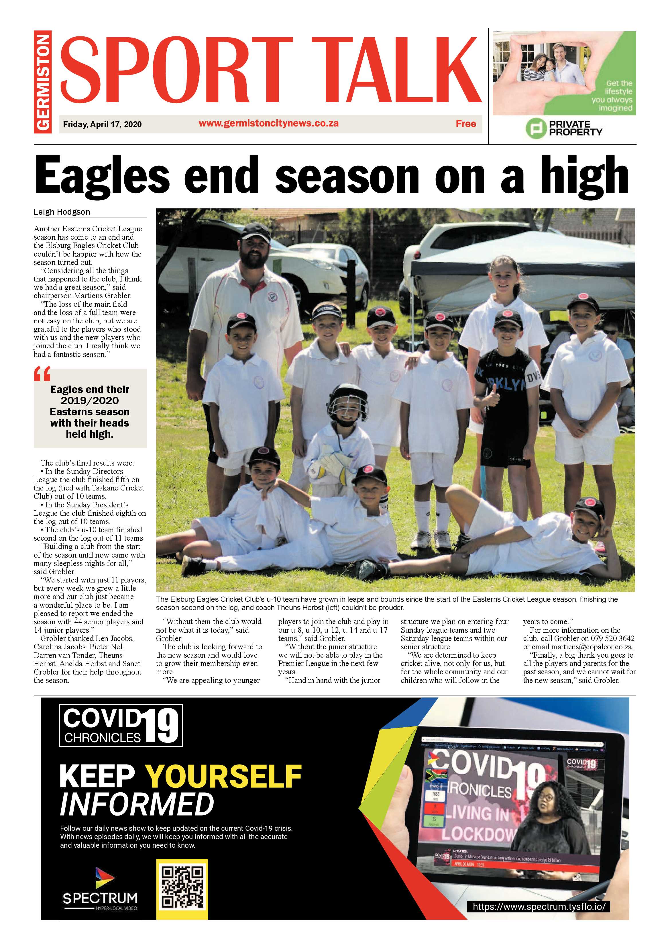 Germiston City News 15 April 2020 page 12