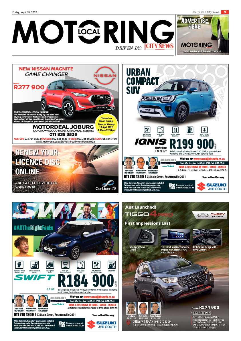 Germiston City News 15 April 2022 page 11