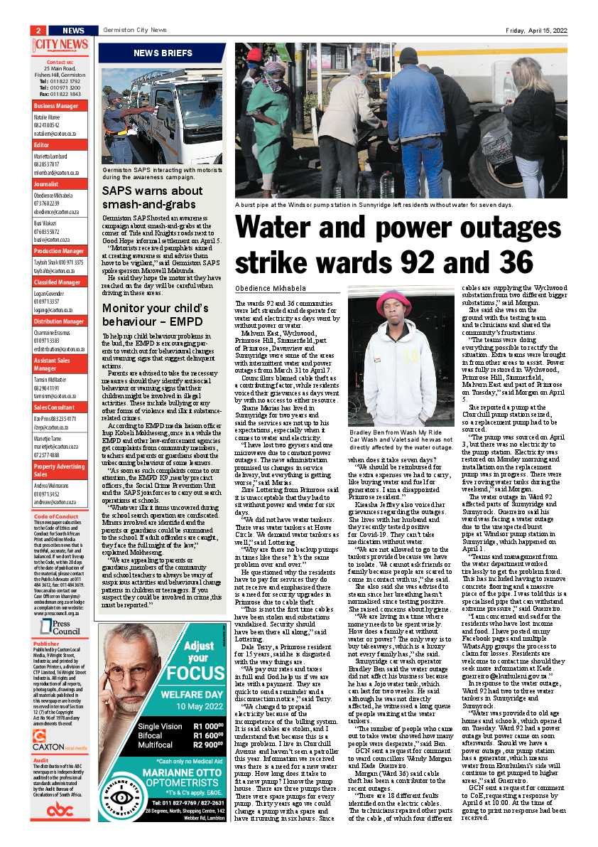 Germiston City News 15 April 2022 page 4