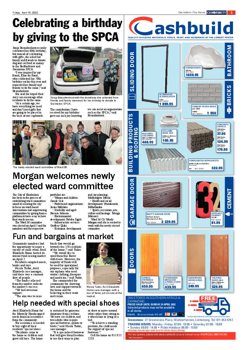 Germiston City News 15 April 2022 page 7