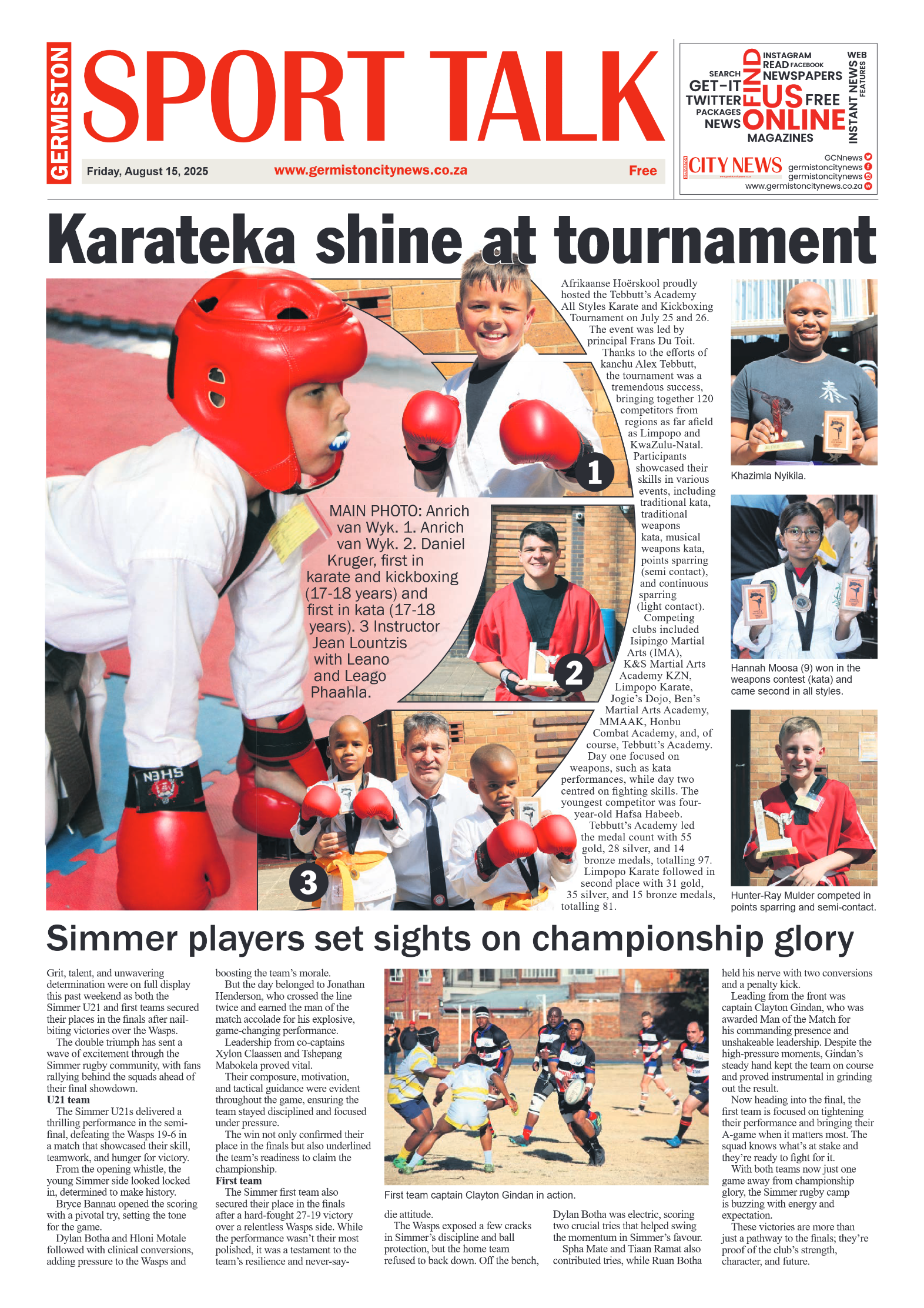Germiston City News 15 August 2025 page 8