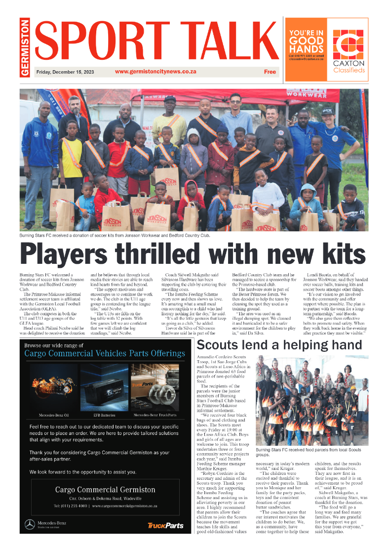 Germiston City News 15 December 2023 page 8