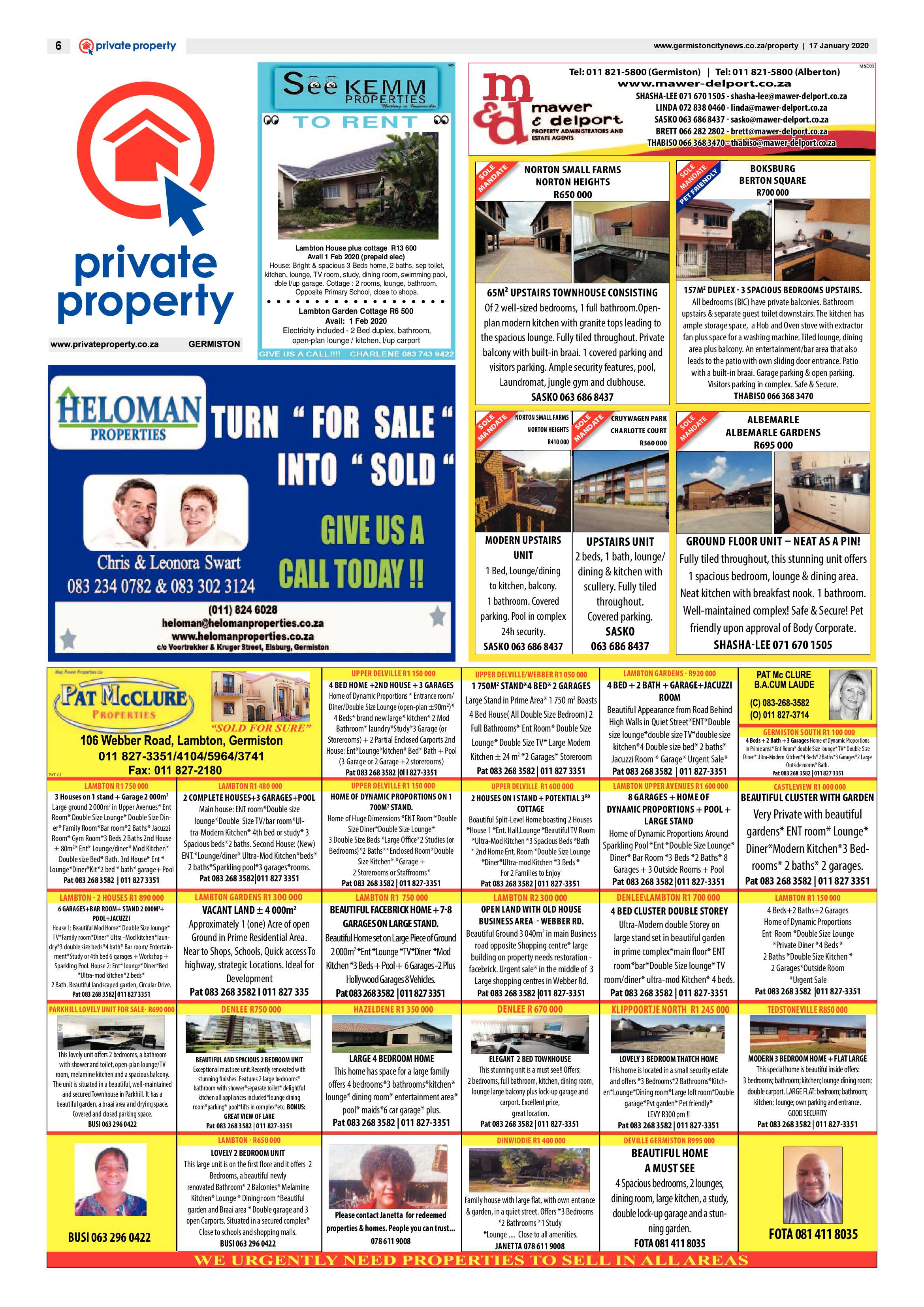 Germiston City News 15 January 2020 page 6