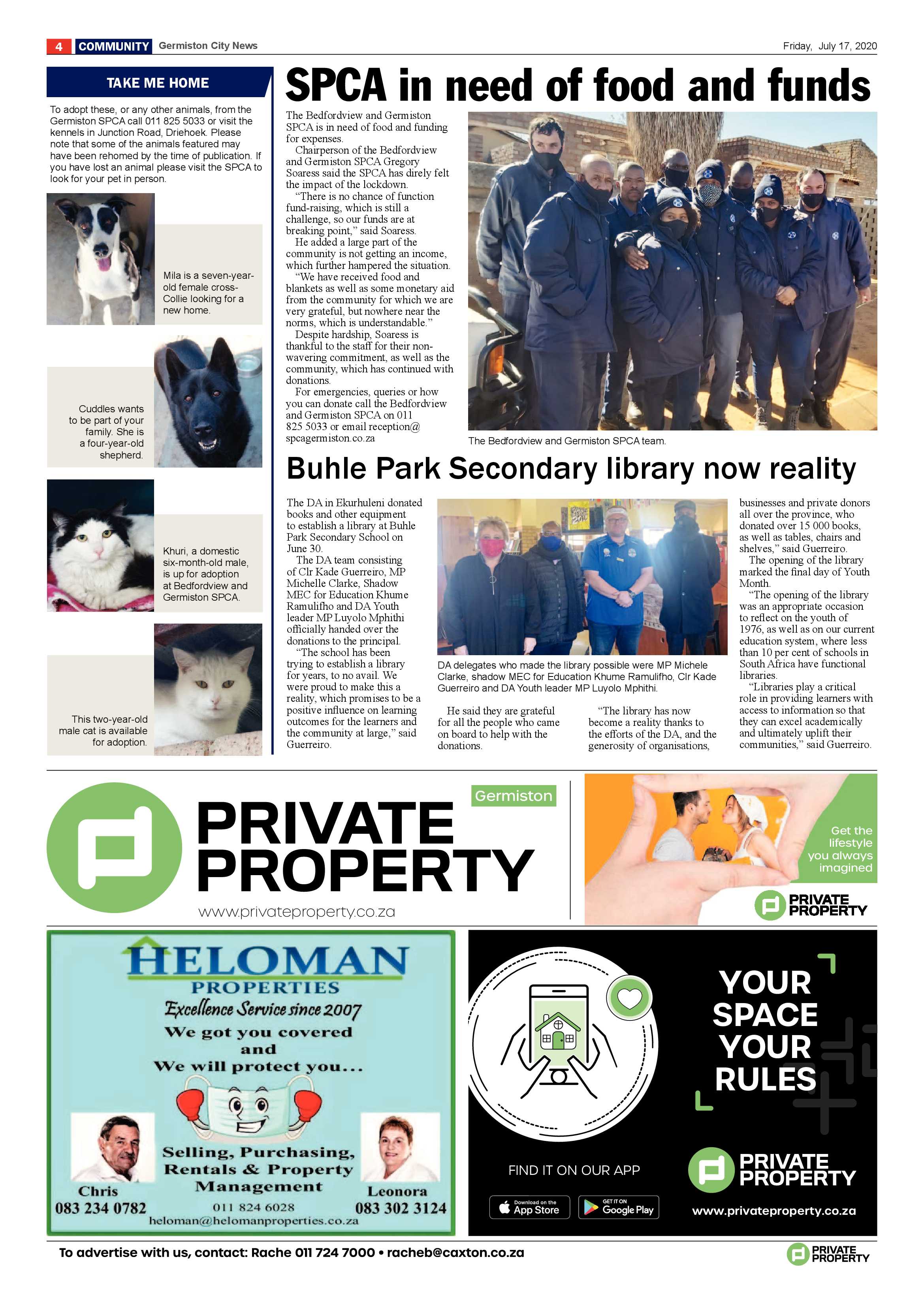 Germiston City News 15 July 2020 page 4