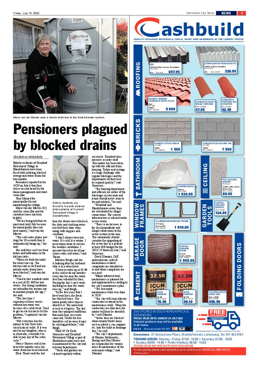 Germiston City News 15 July 2022 page 3