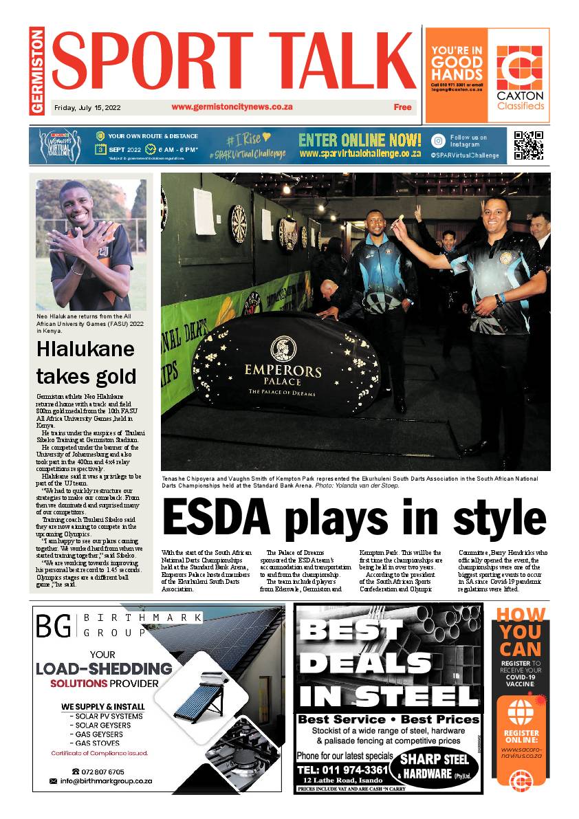 Germiston City News 15 July 2022 page 8