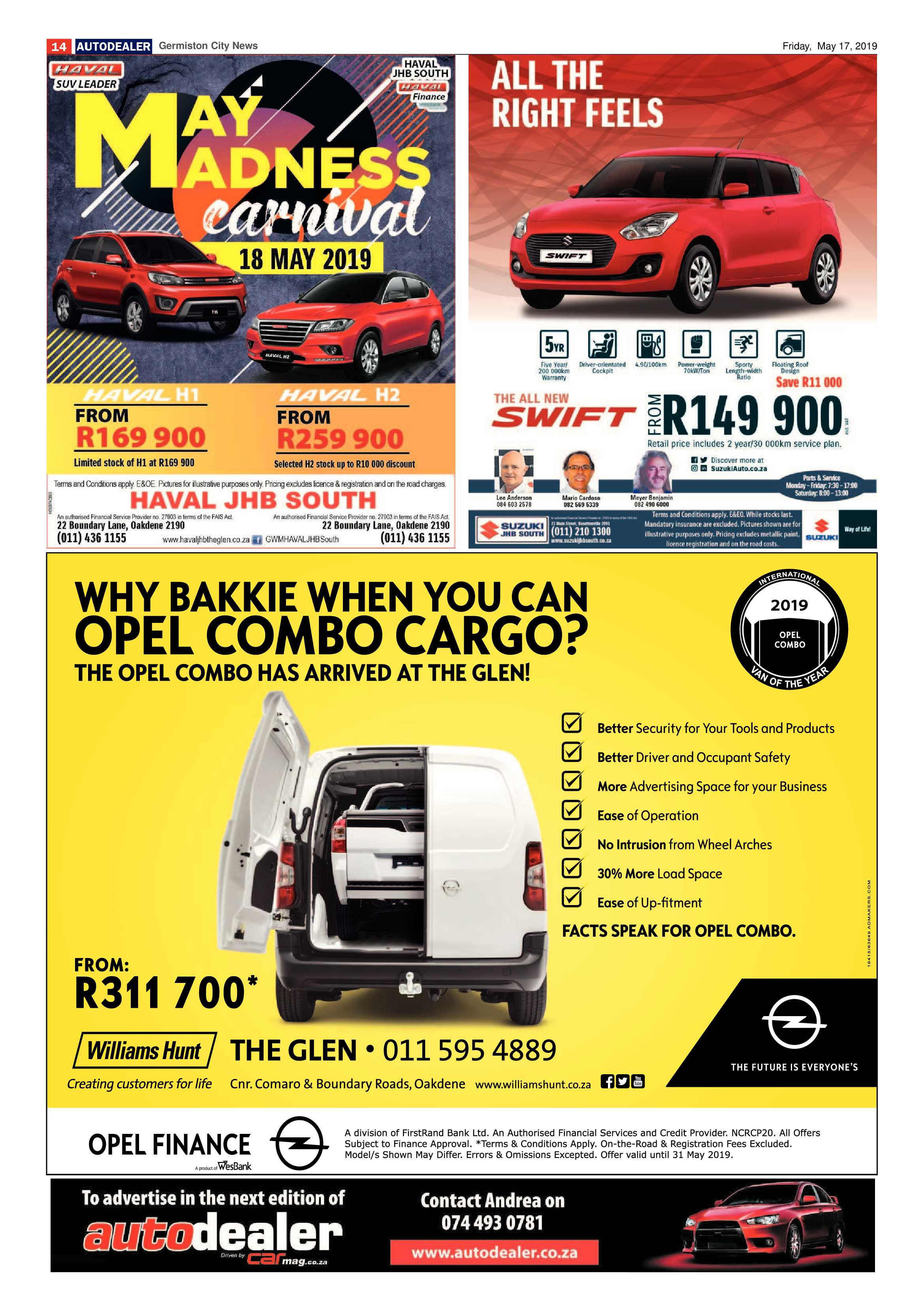 Germiston City News 15 May 2019 page 14