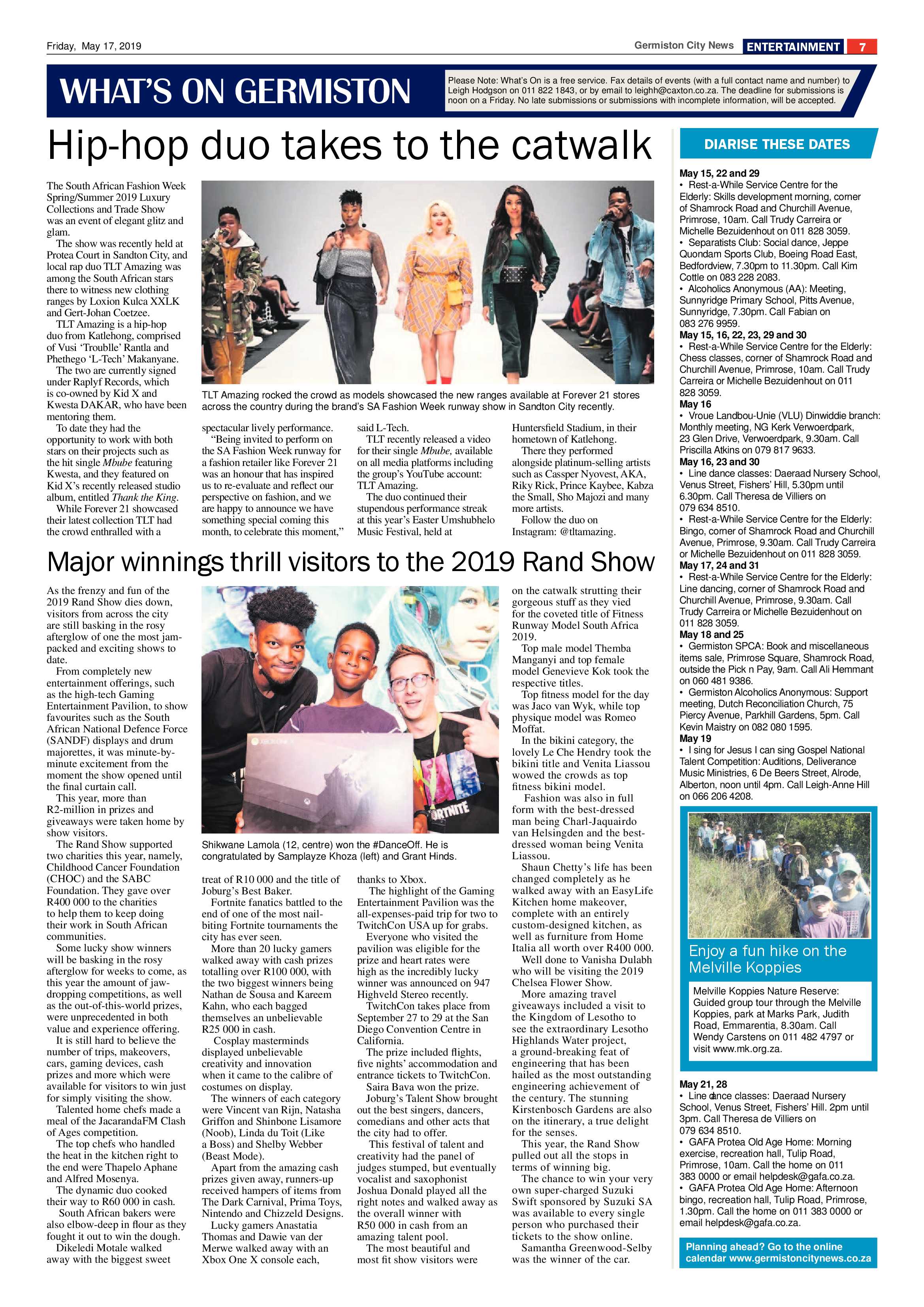 Germiston City News 15 May 2019 page 7