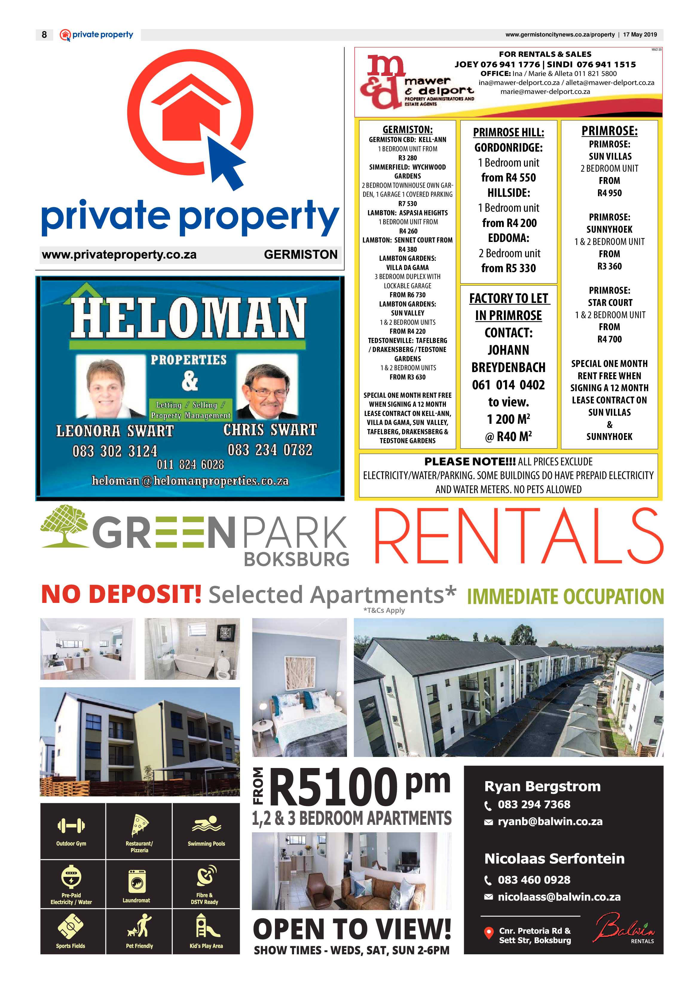 Germiston City News 15 May 2019 page 8