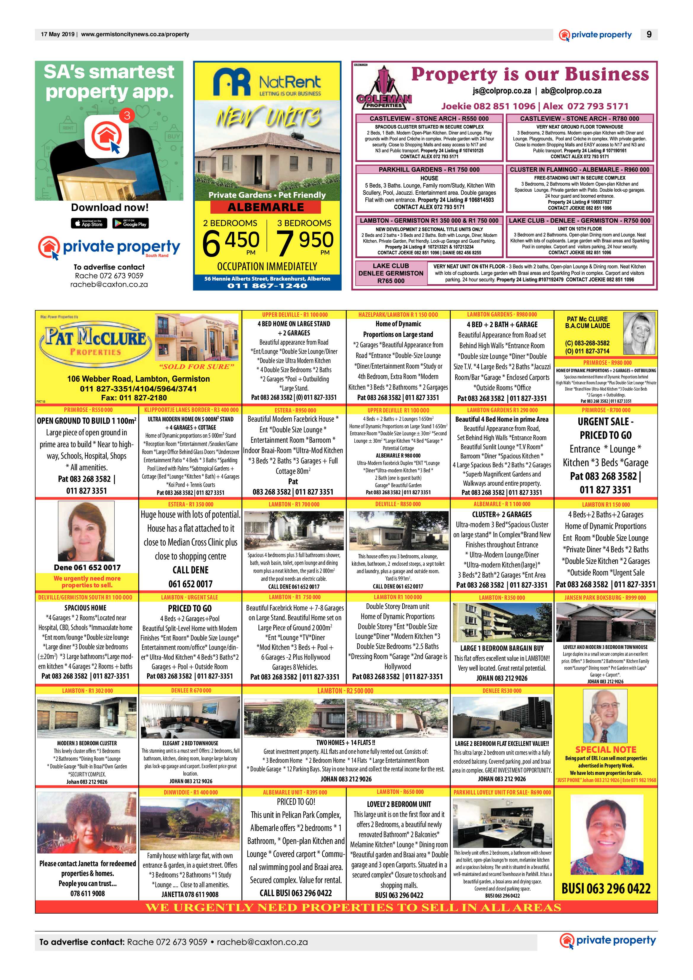 Germiston City News 15 May 2019 page 9