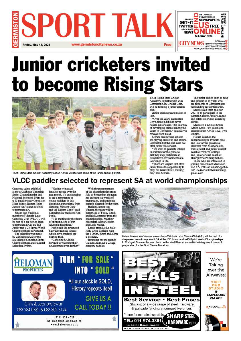 Germiston City News 14 May 2021 page 8