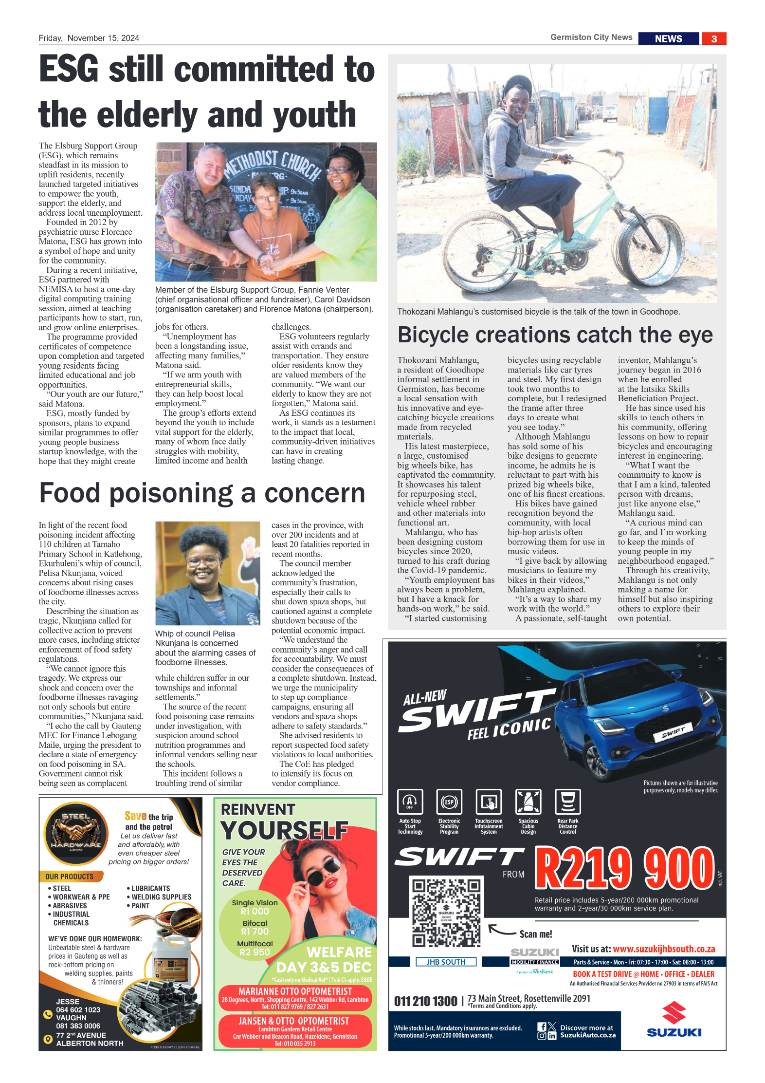 Germiston City News 15 November 2024 page 3