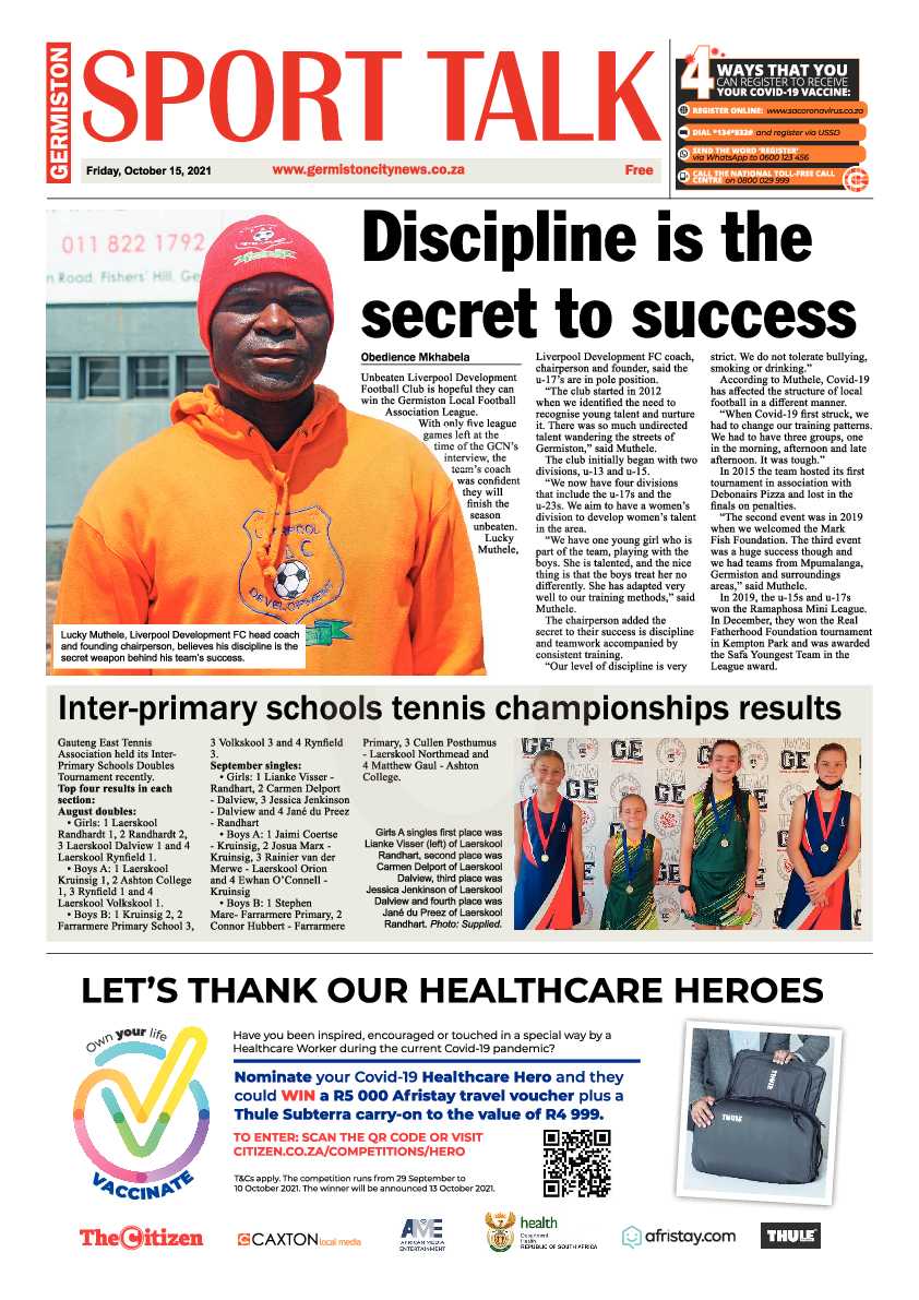 Germiston City News 15 October 2021 page 8
