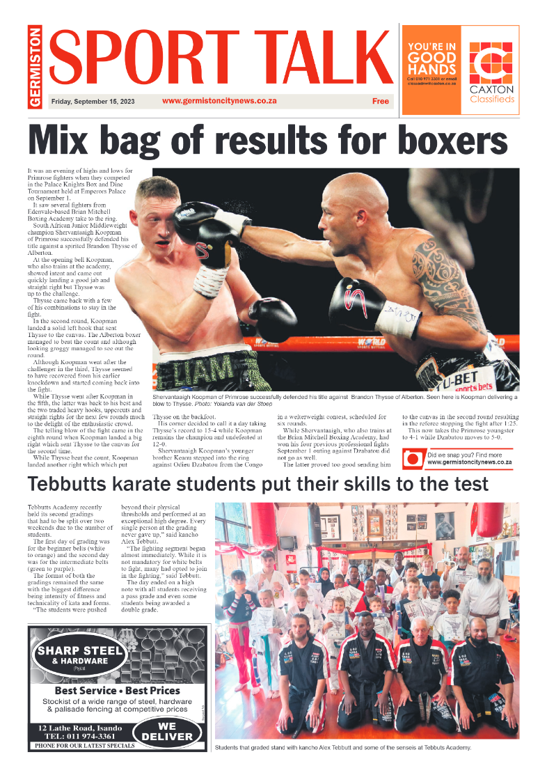 Germiston City News 15 September 2023 page 8