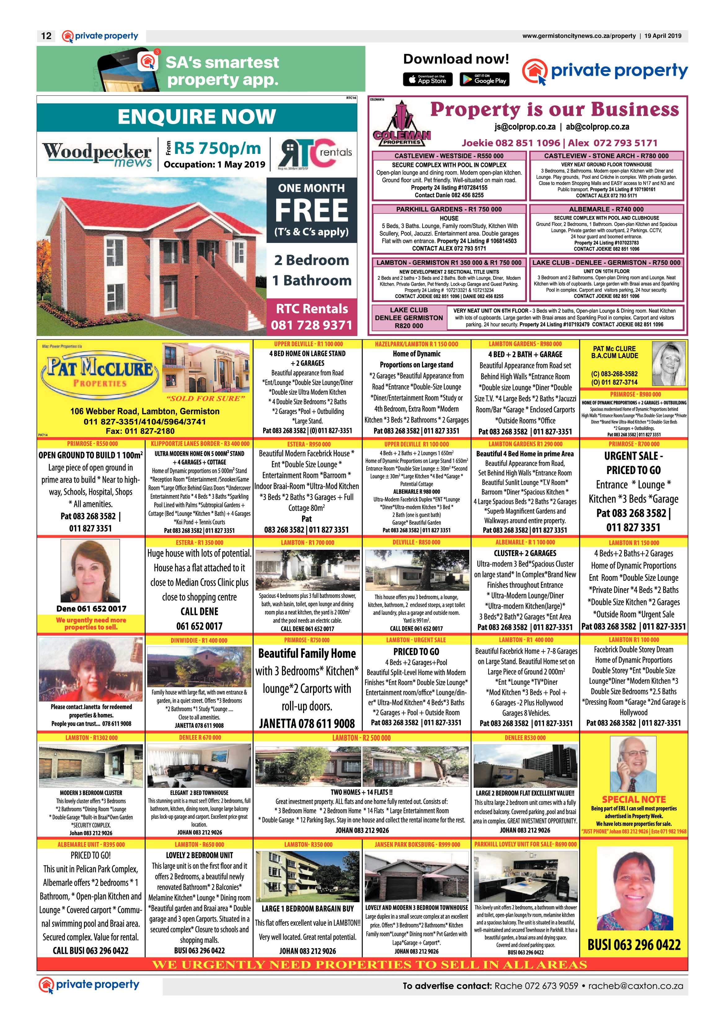 Germiston City News 16 April 2019 page 12