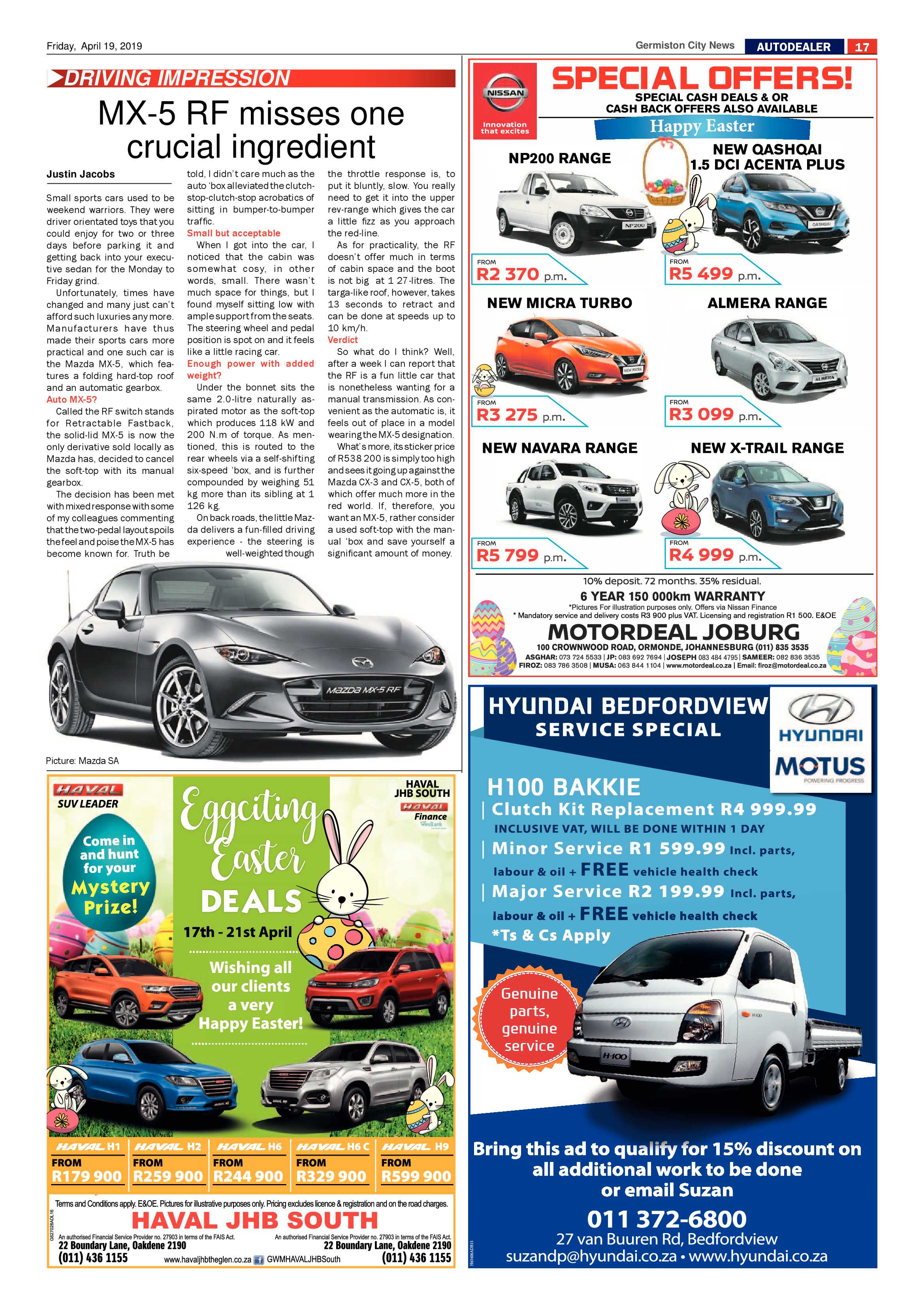 Germiston City News 16 April 2019 page 17