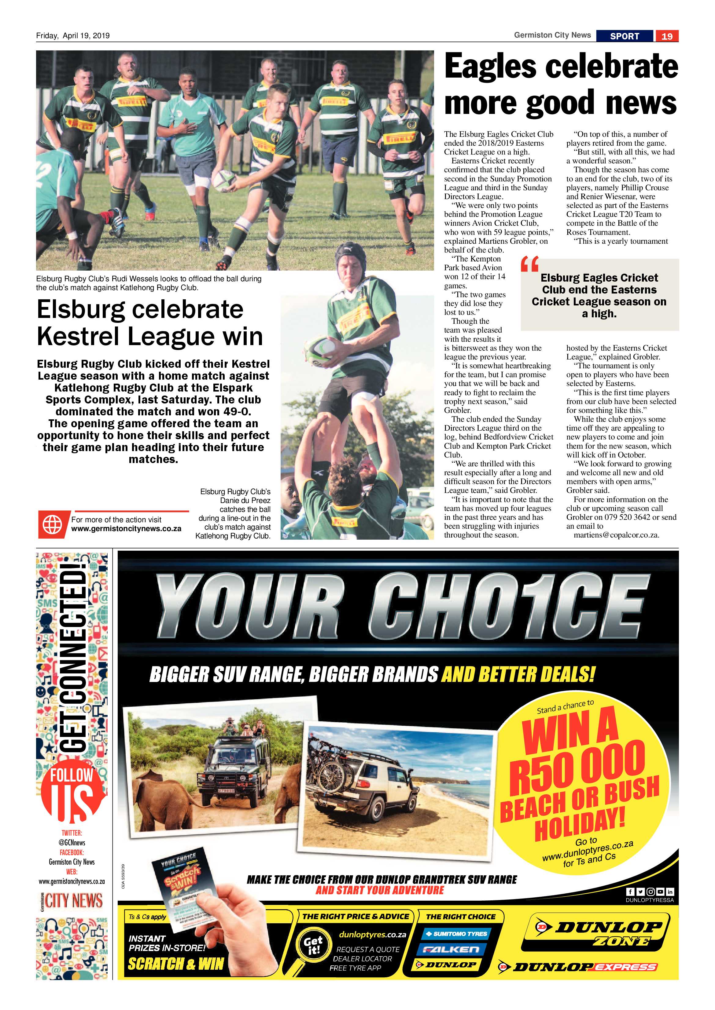 Germiston City News 16 April 2019 page 19