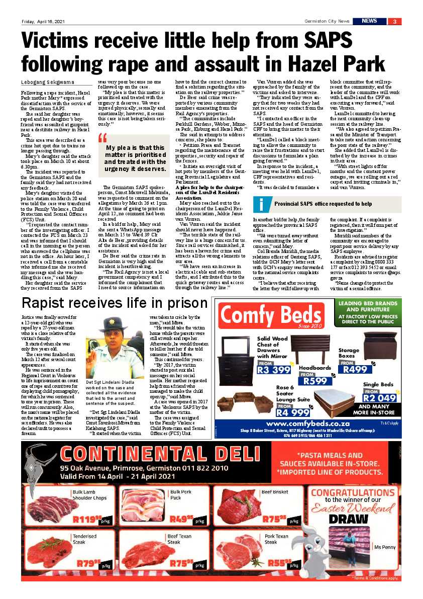 Germiston City News 16 April 2021 page 3