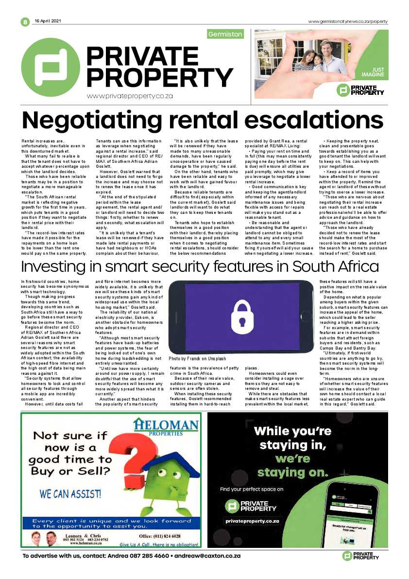 Germiston City News 16 April 2021 page 8