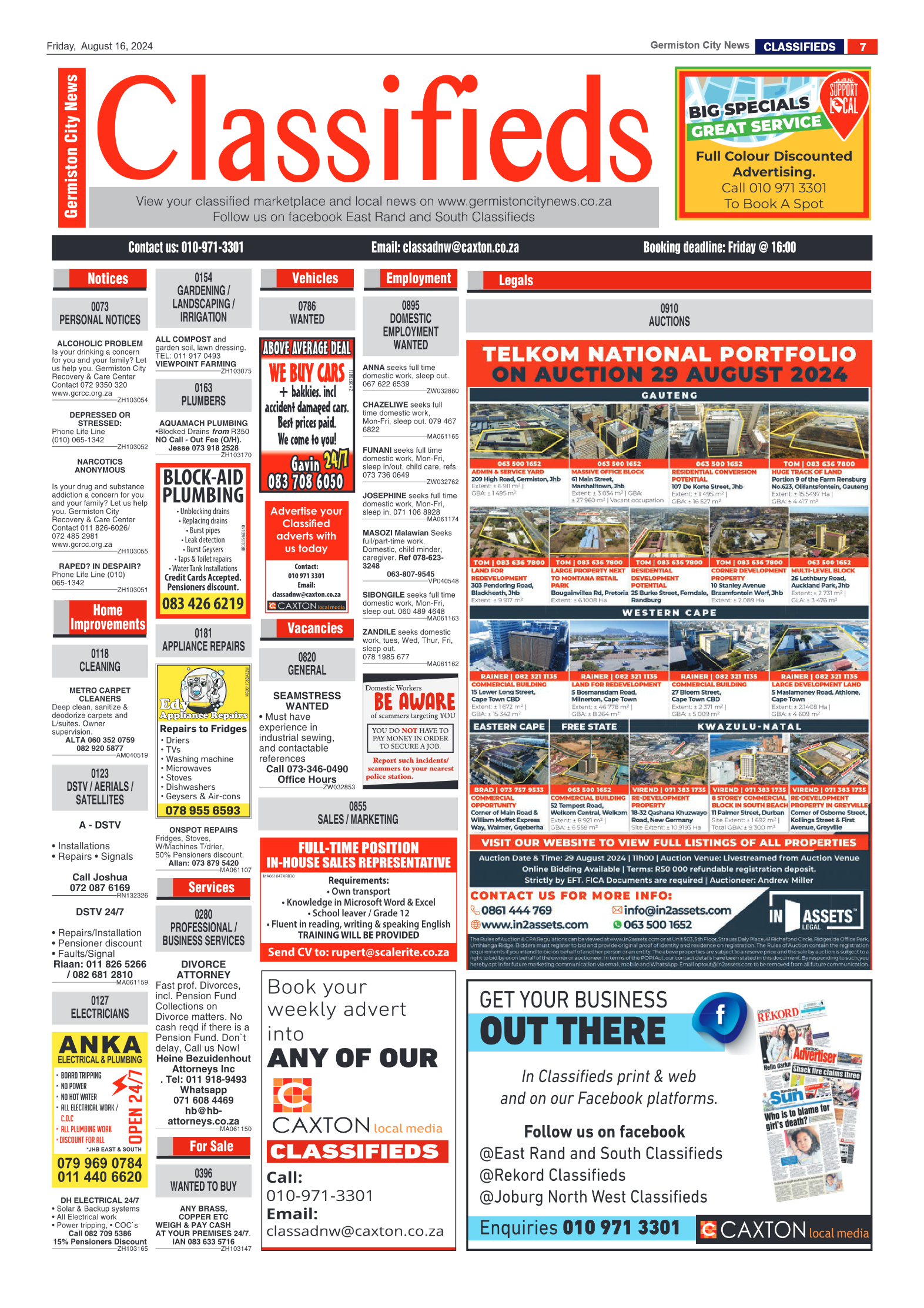 Germiston City News 16 Aug 2024 page 7