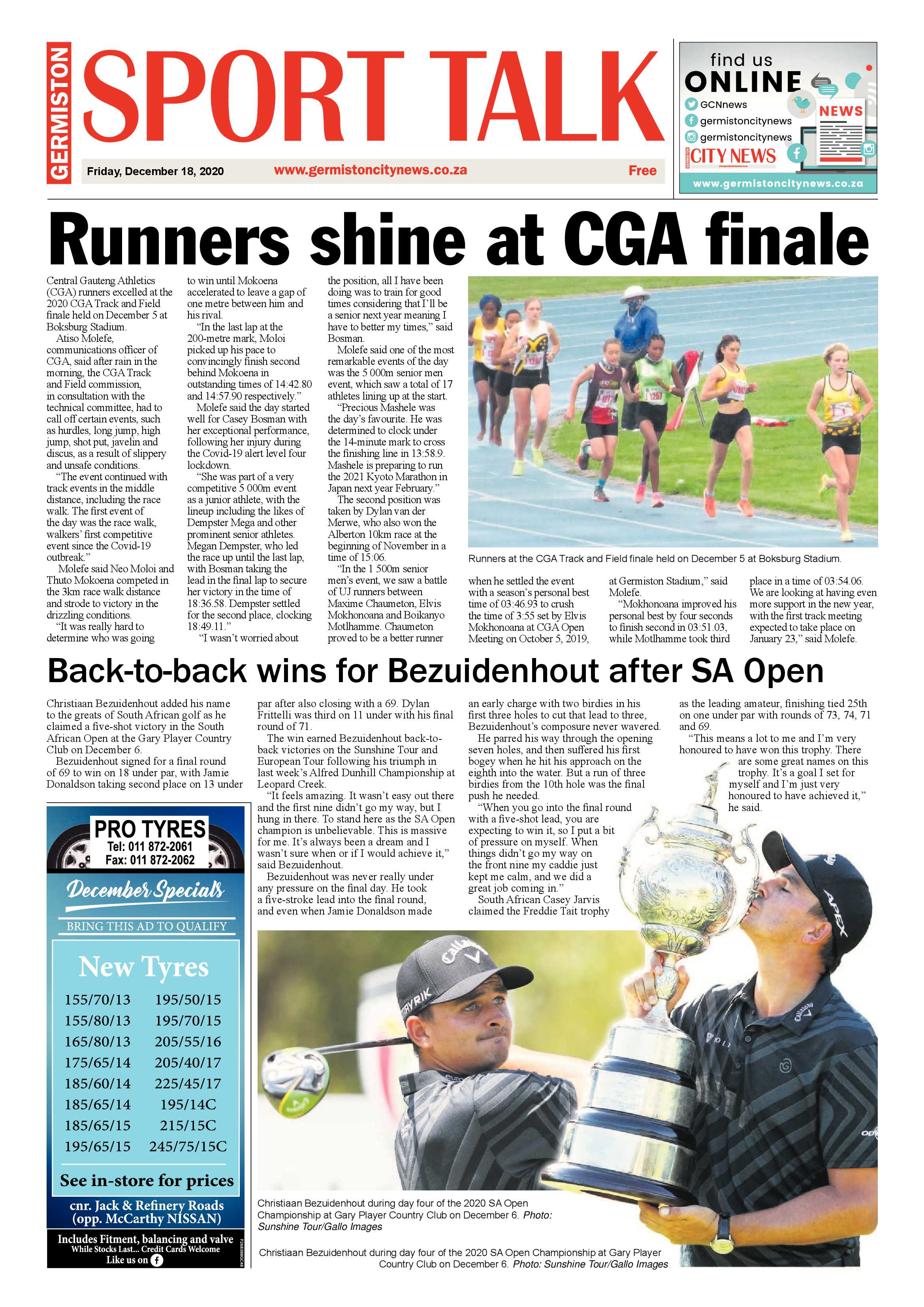 Germiston City News 16 December 2020 page 12