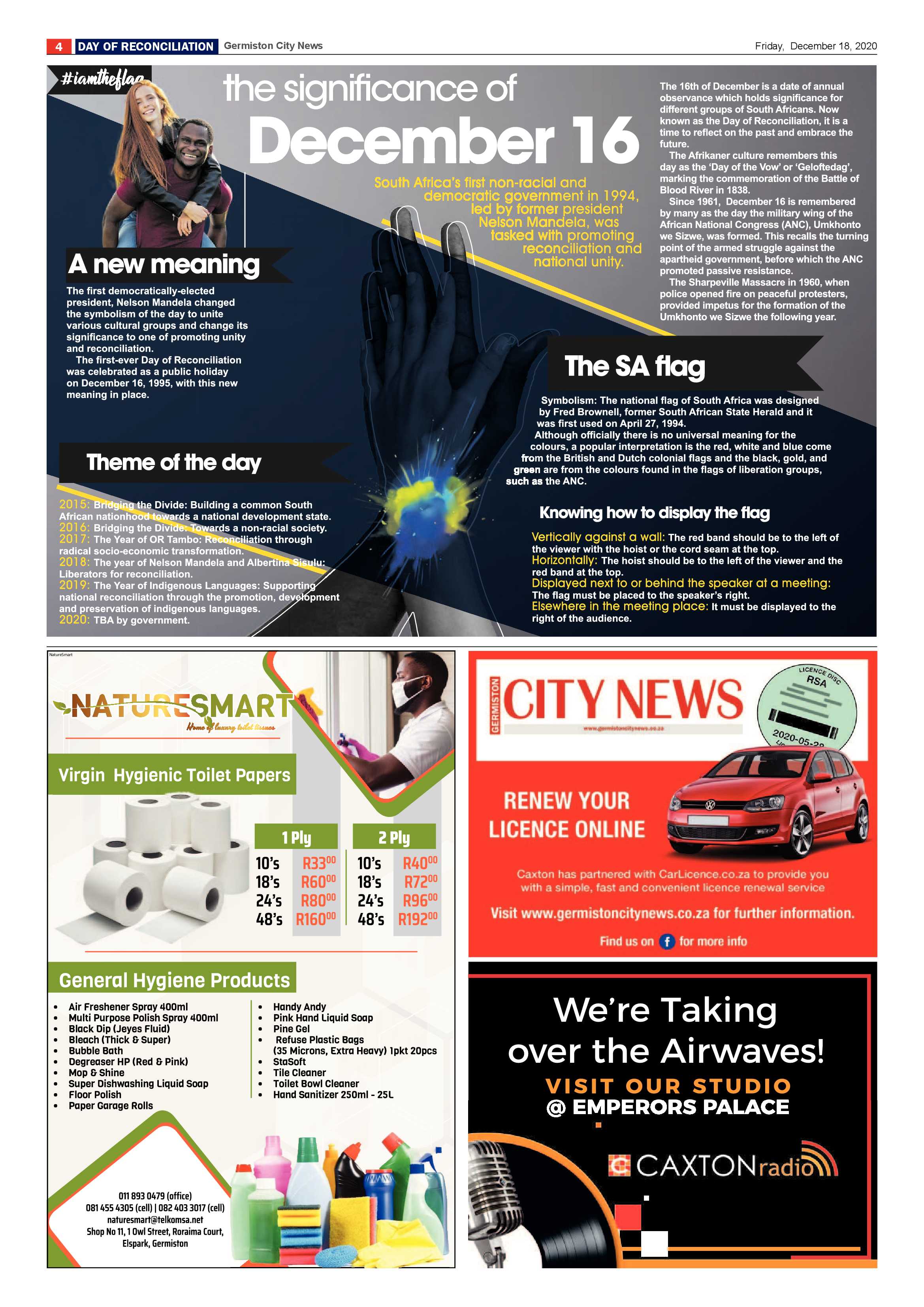 Germiston City News 16 December 2020 page 4