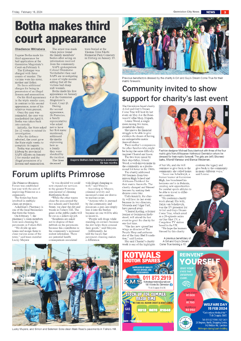 Germiston City News 16 February 2024 page 3