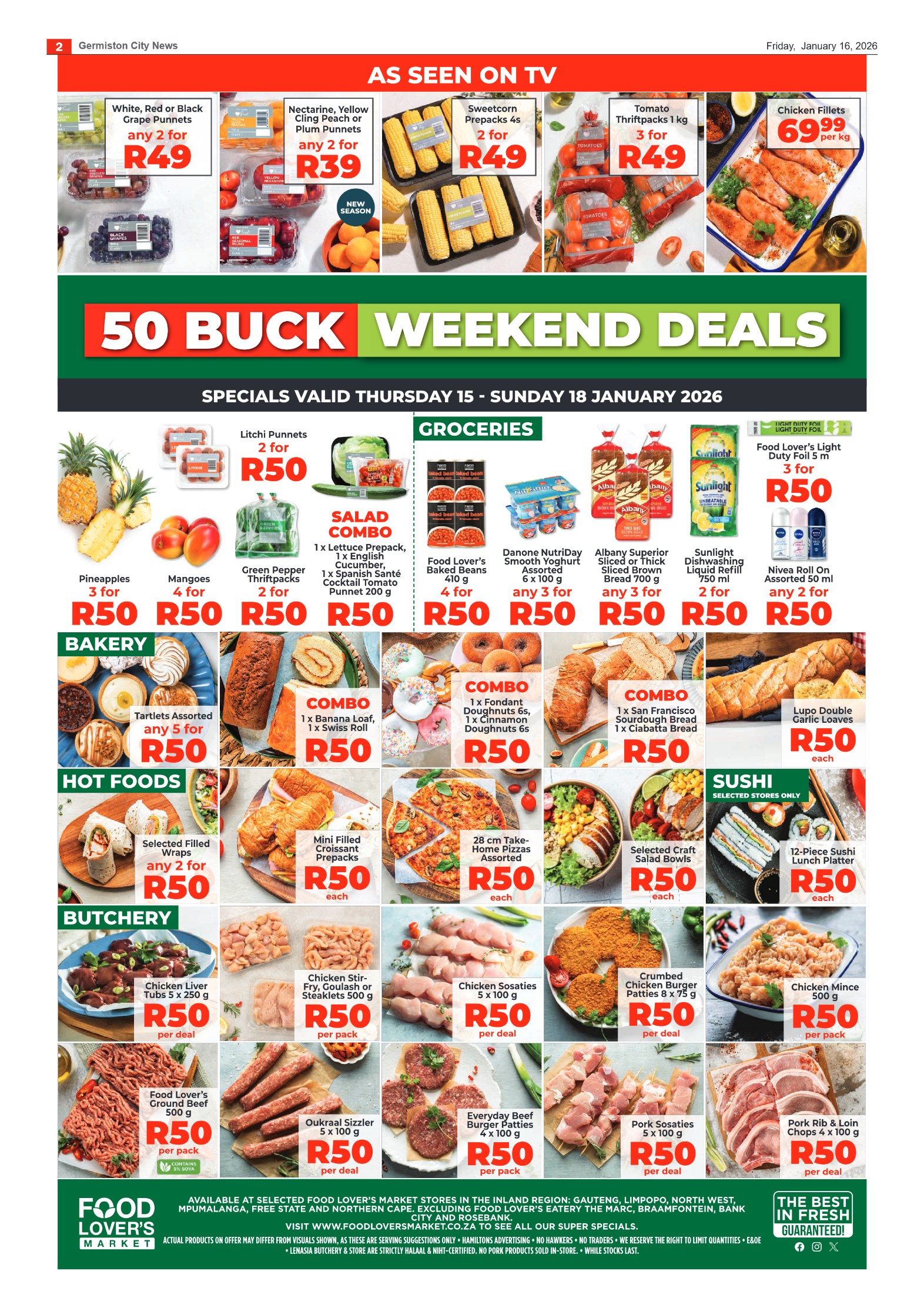 Germiston City News 16 January 2026 page 2