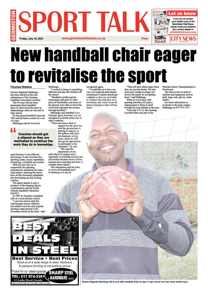 Germiston City News 16 July 2021 page 12