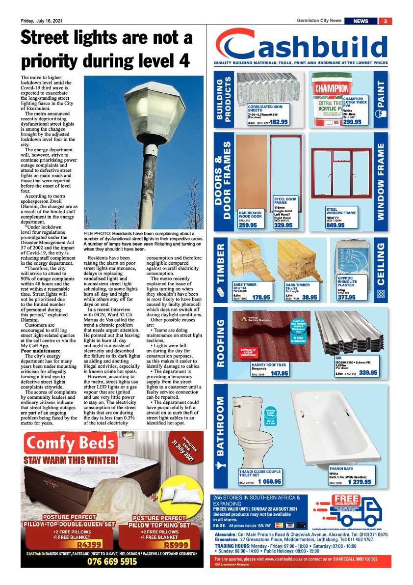 Germiston City News 16 July 2021 page 3