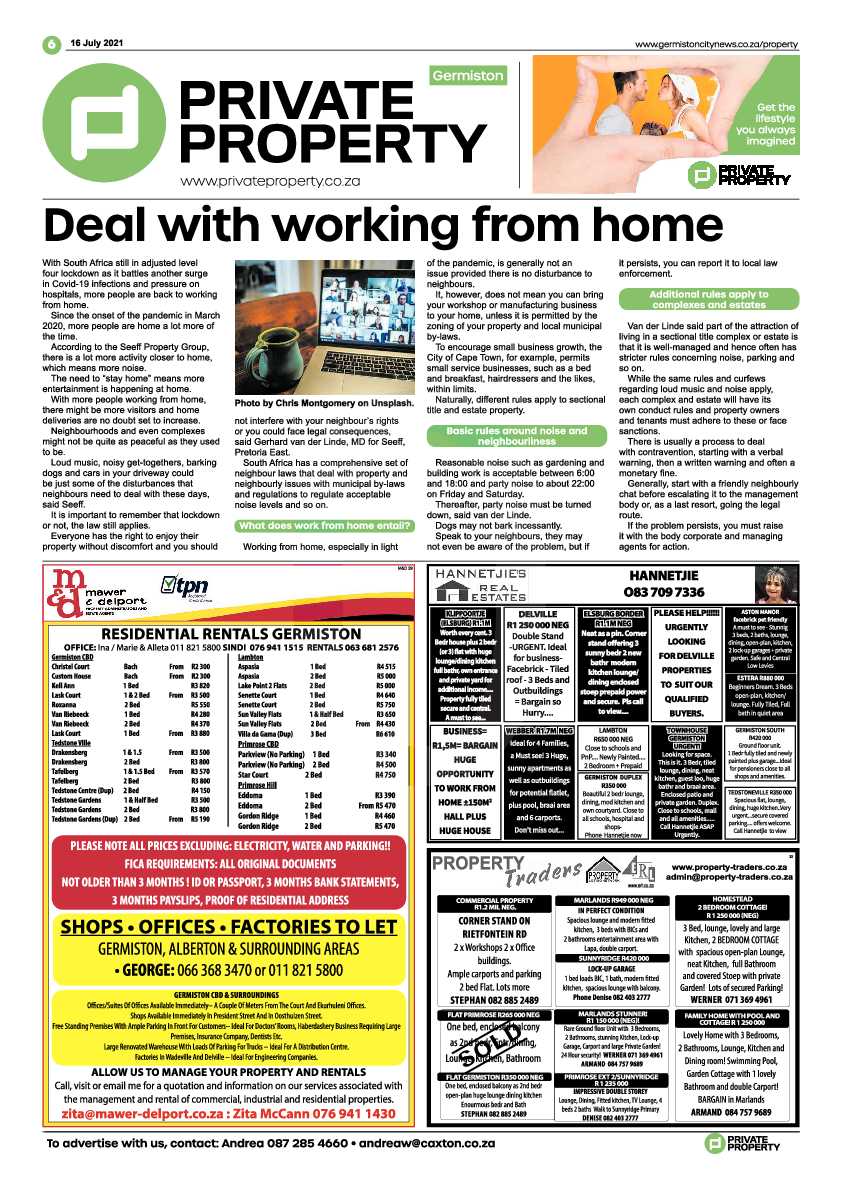 Germiston City News 16 July 2021 page 6