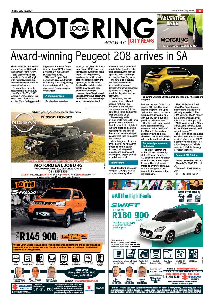 Germiston City News 16 July 2021 page 8