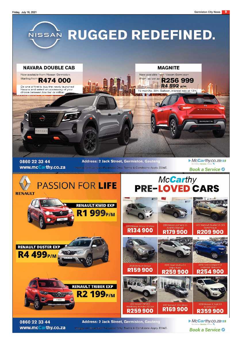 Germiston City News 16 July 2021 page 9