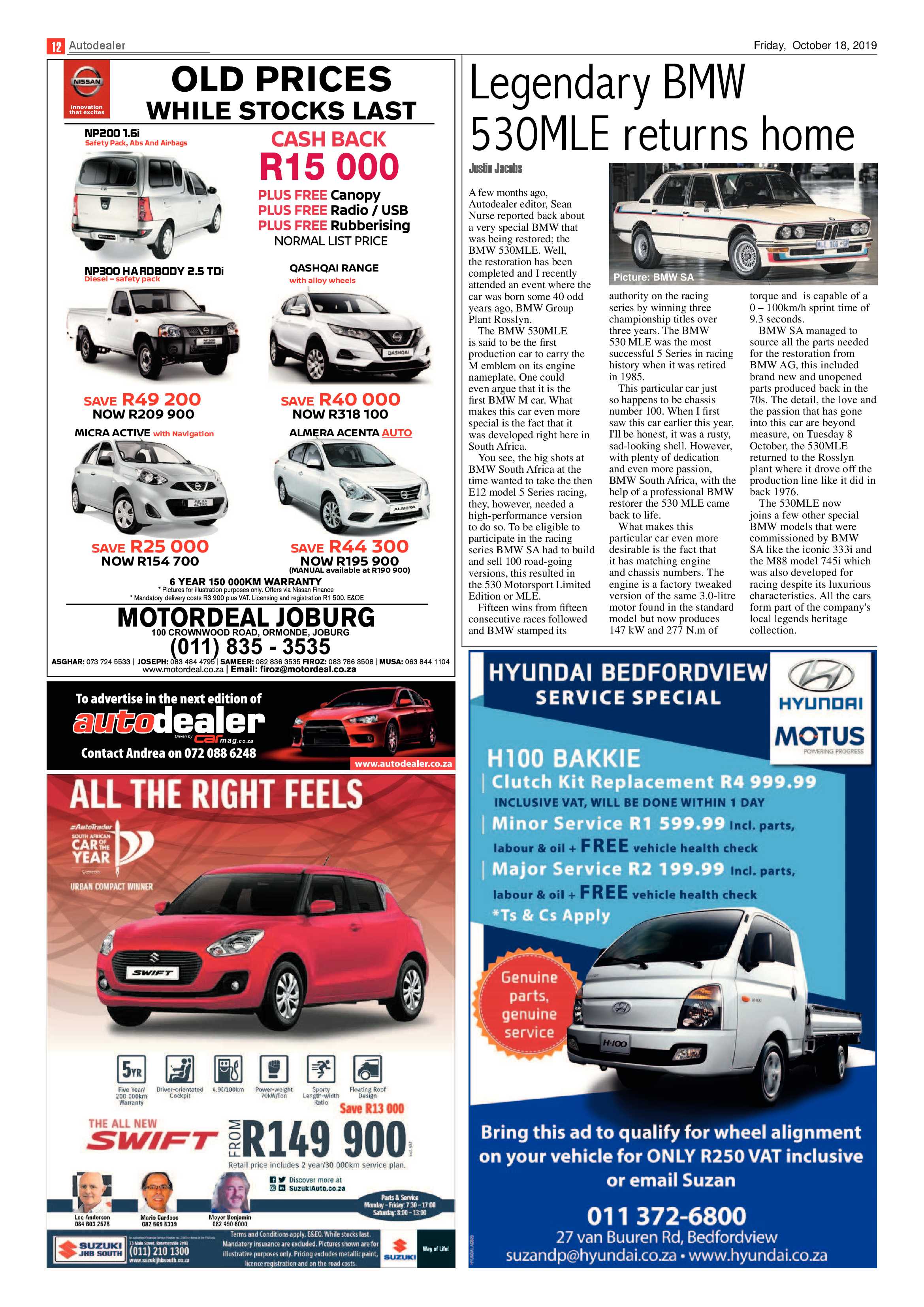 Germiston City News 16 October 2019 page 12