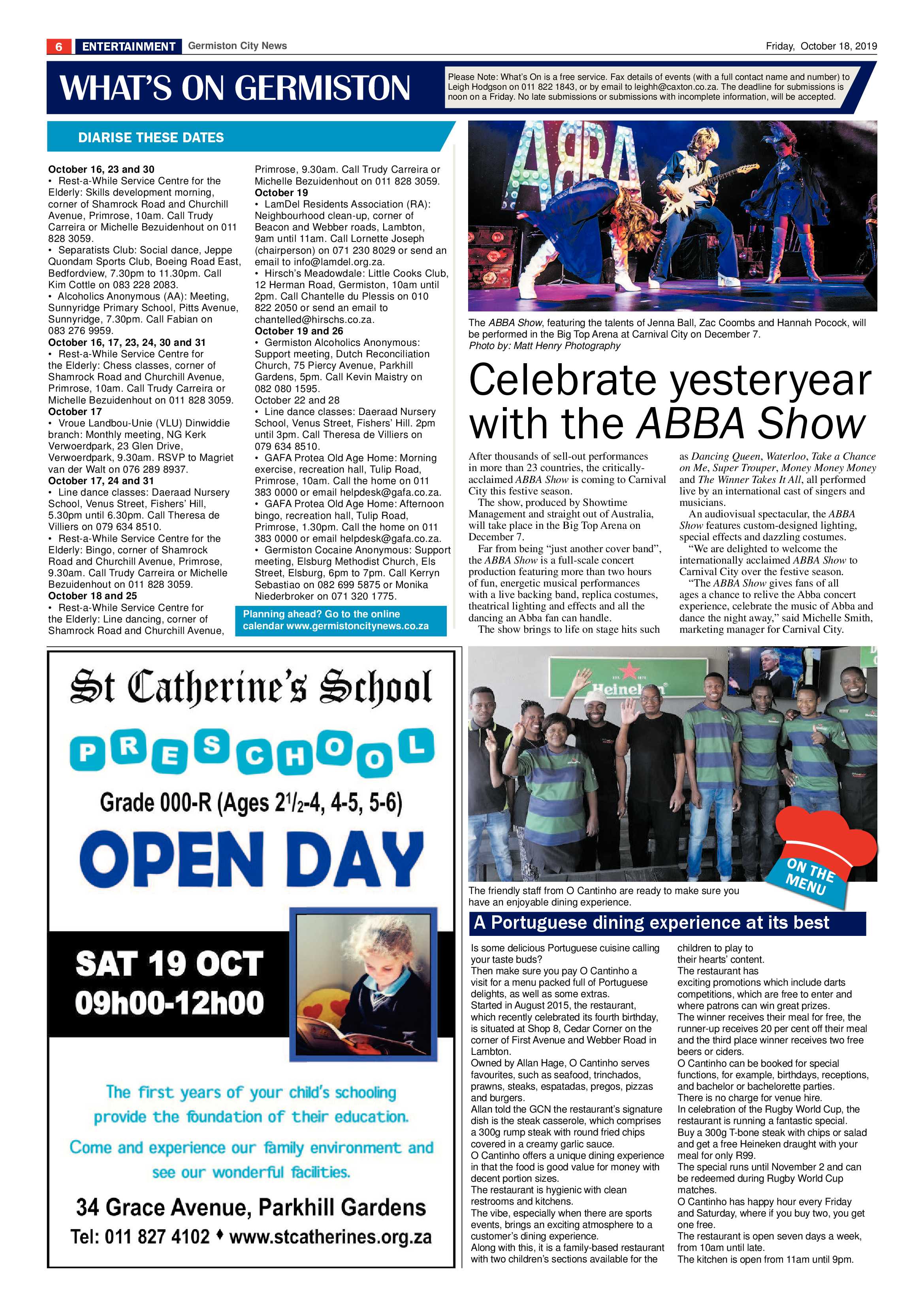 Germiston City News 16 October 2019 page 6