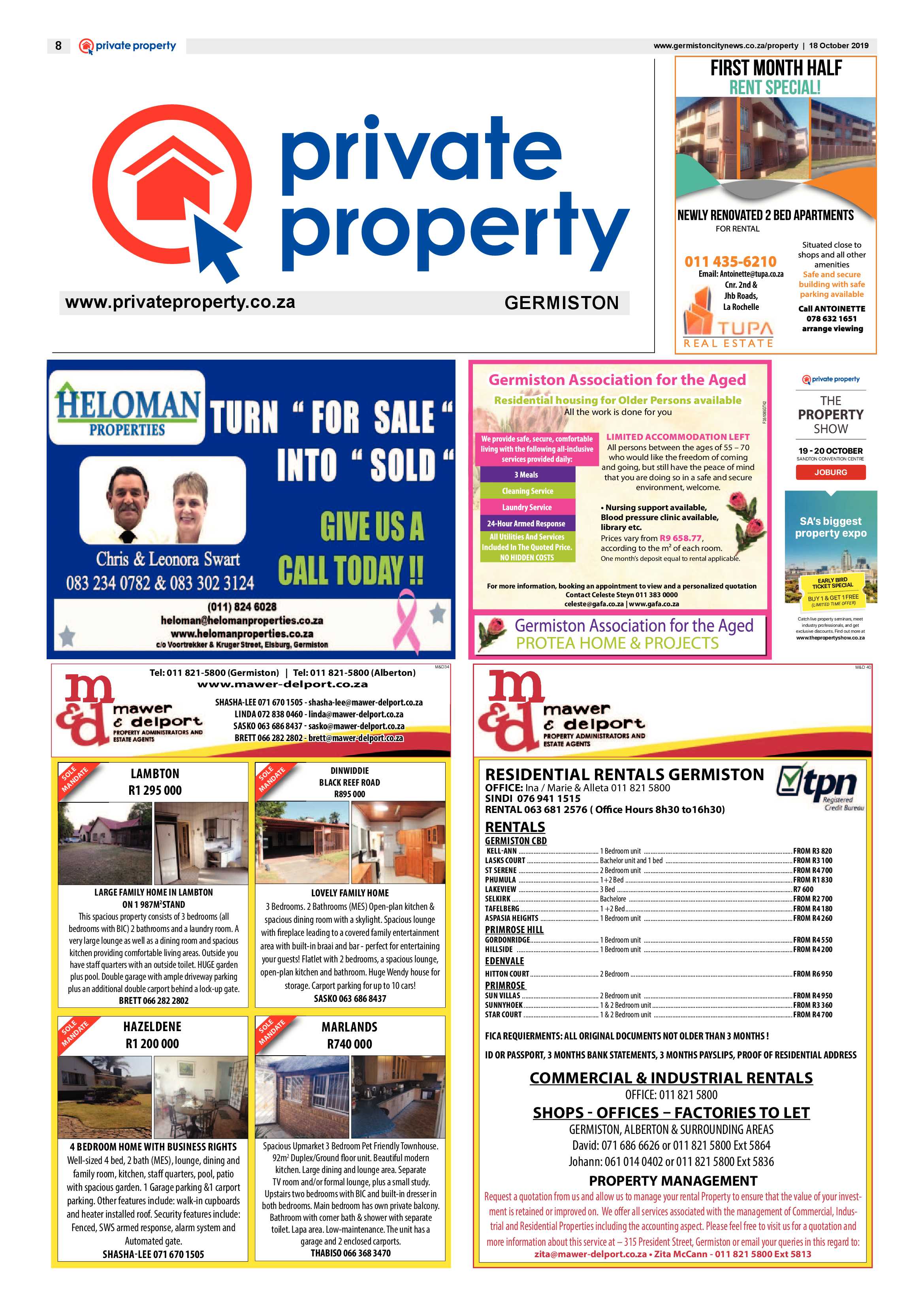 Germiston City News 16 October 2019 page 8