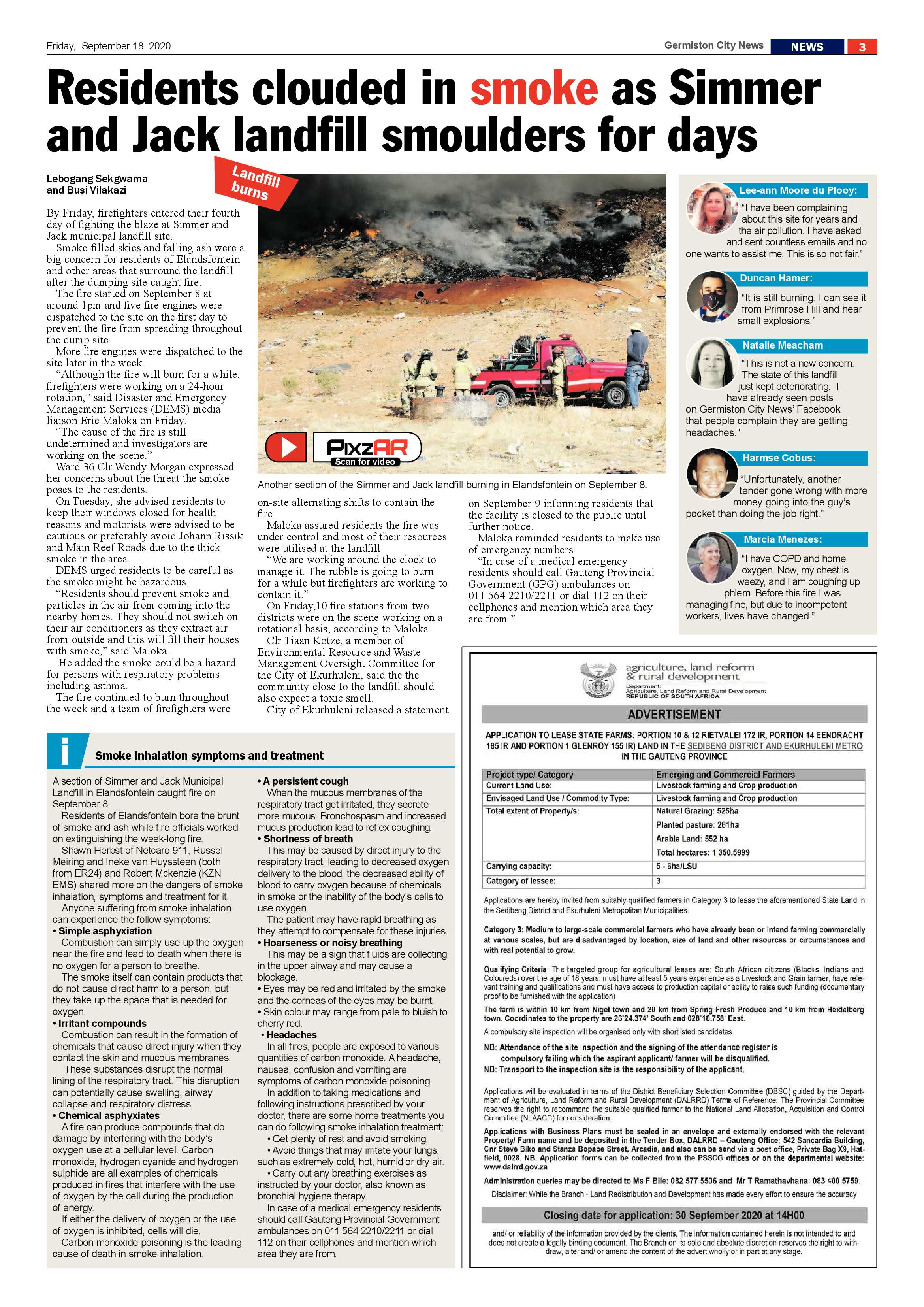 Germiston City News 16 September 2020 page 3