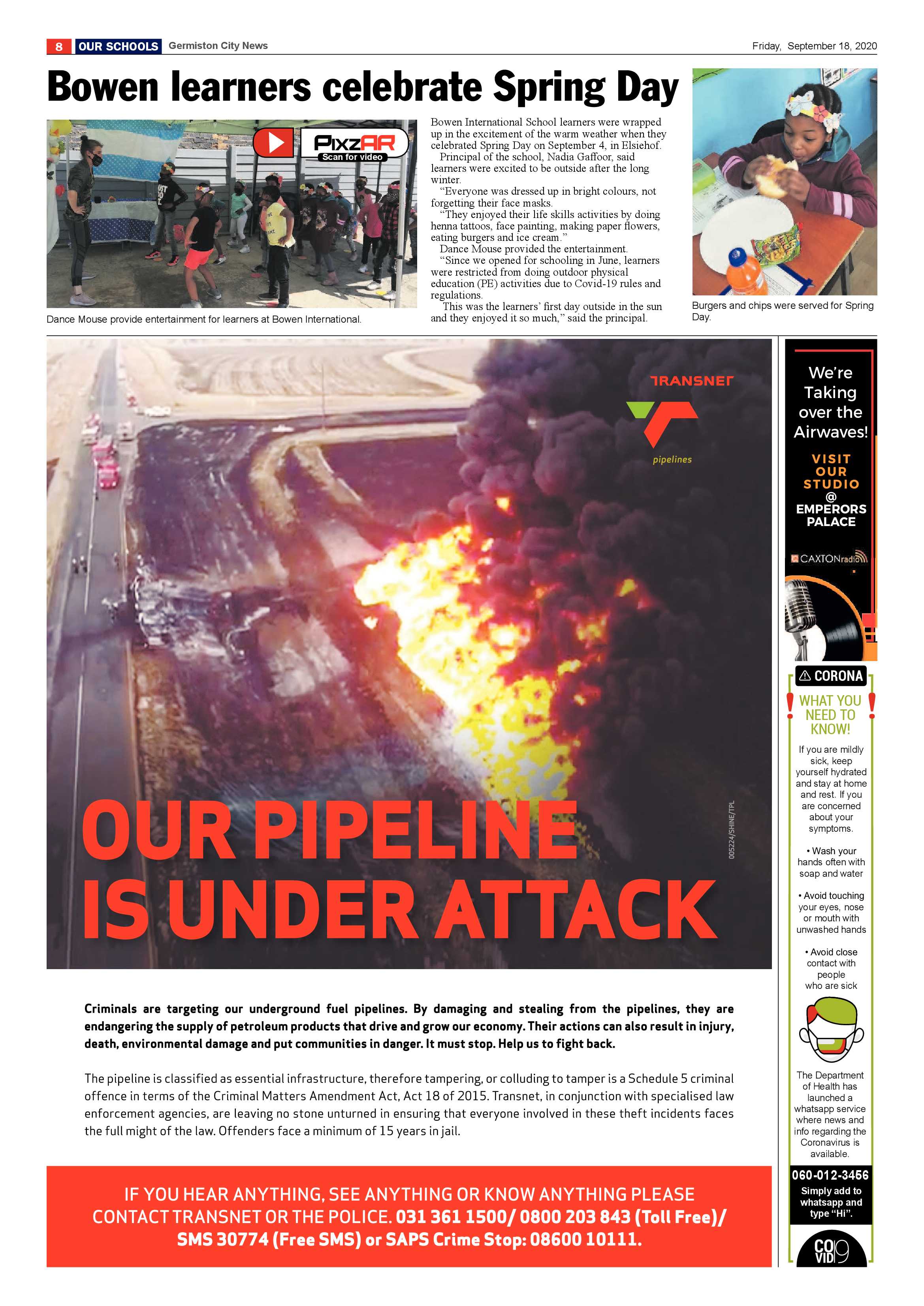 Germiston City News 16 September 2020 page 8